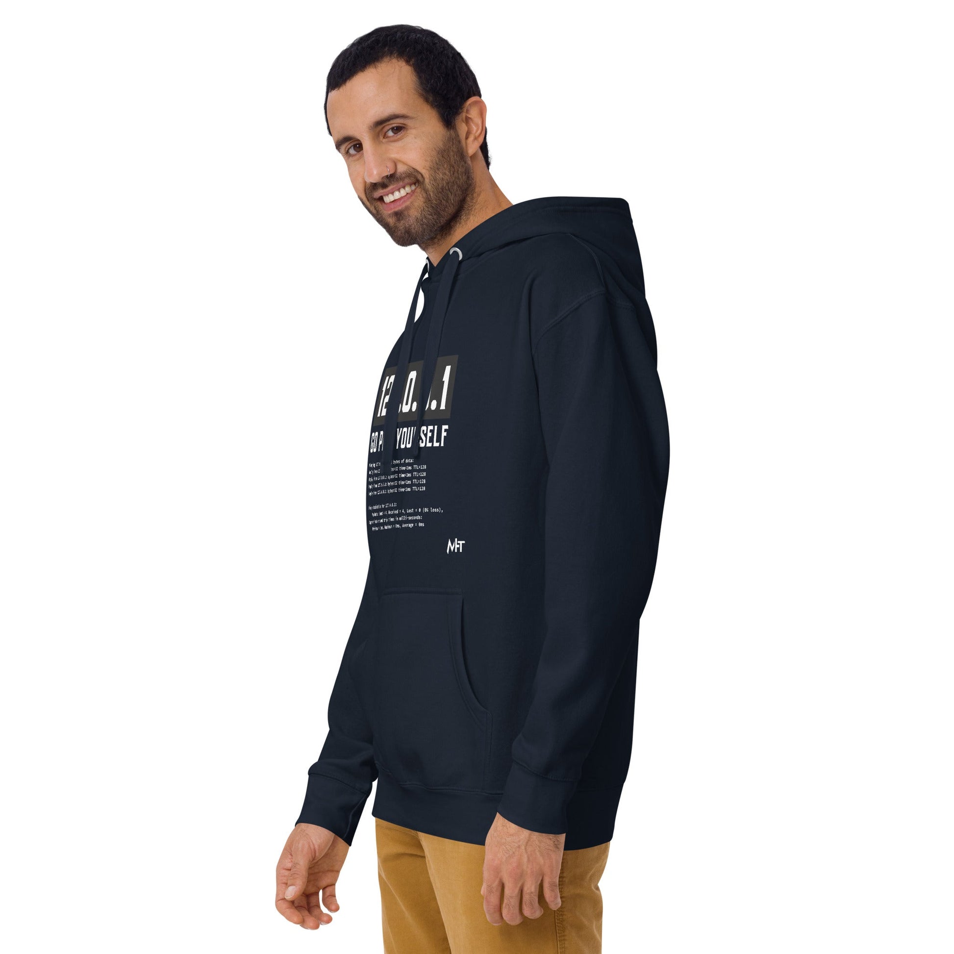 Go ping yourself - Unisex Hoodie by DarkByteGear