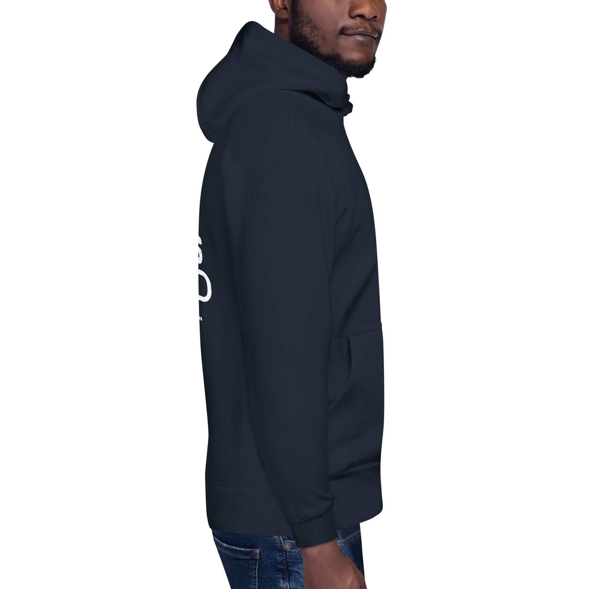 Installing Muscles Please Wait.... - Unisex Hoodie ( Back Print ) by DarkByteGear