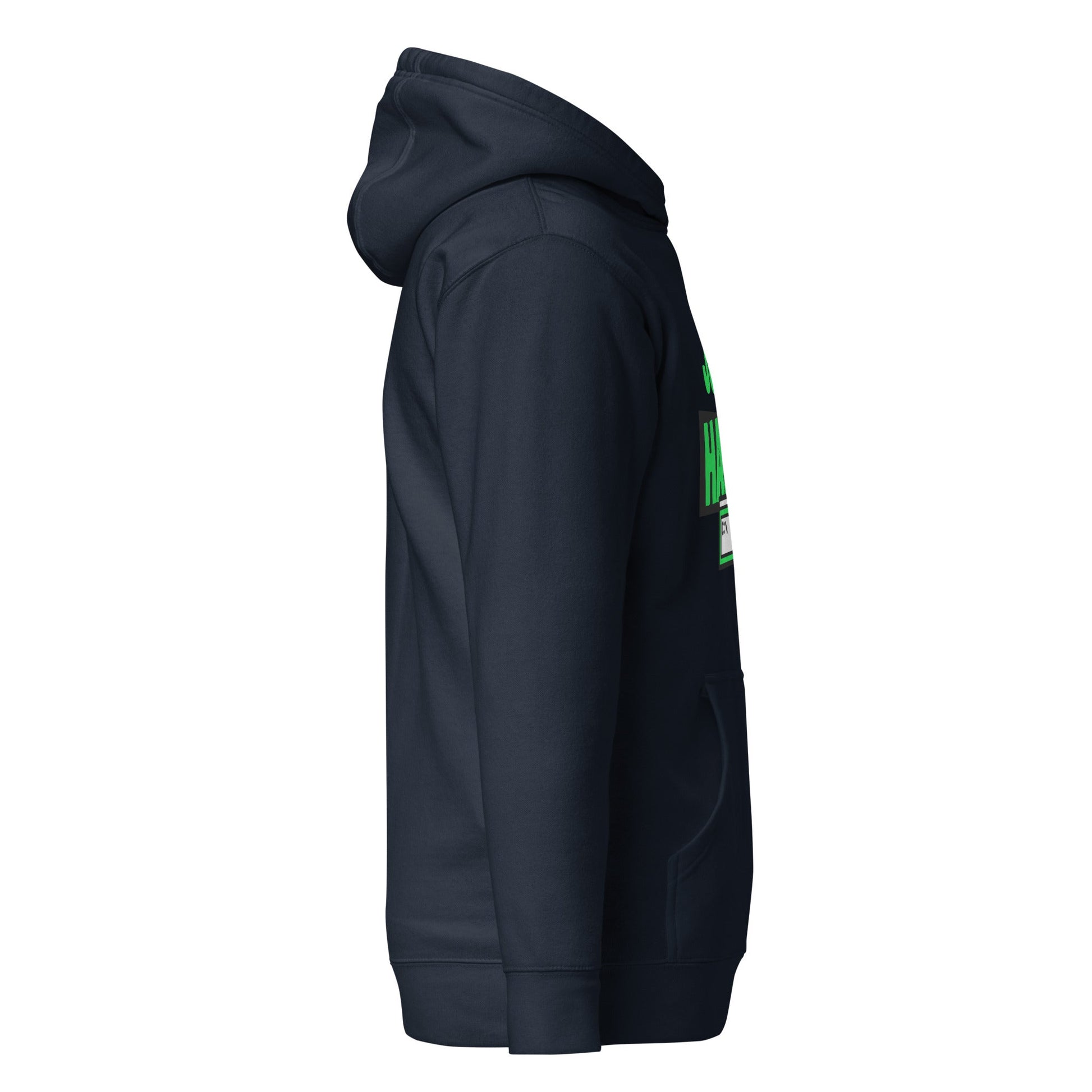 Just Hack (Green text) - Unisex Hoodie by DarkByteGear