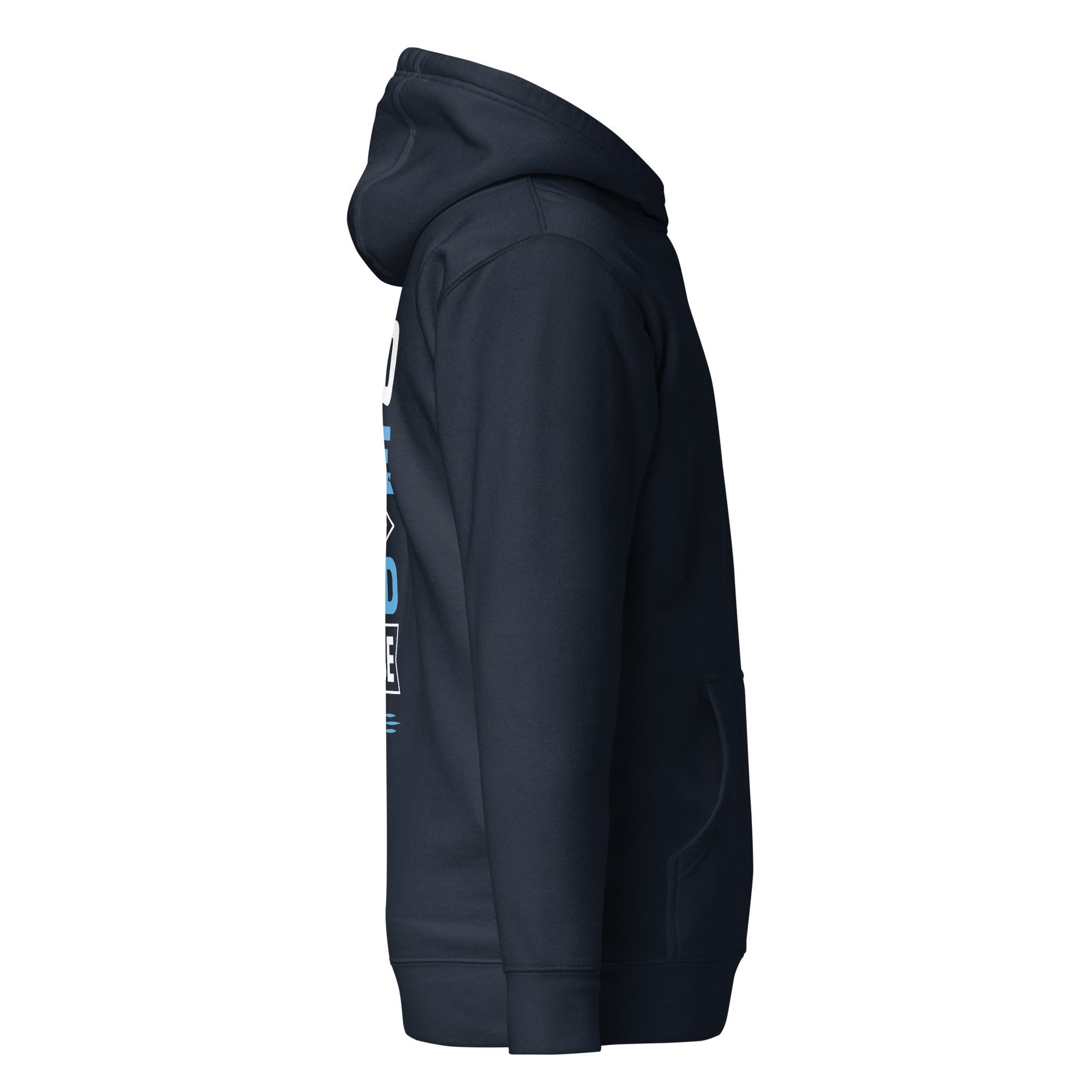 I clapped because - Unisex Hoodie (back print) by DarkByteGear