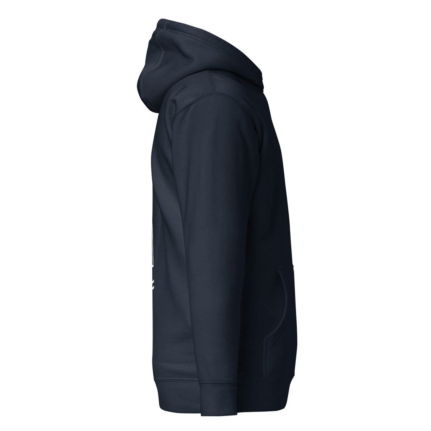 1 2 3 4 5 - Unisex Hoodie (back print) by DarkByteGear