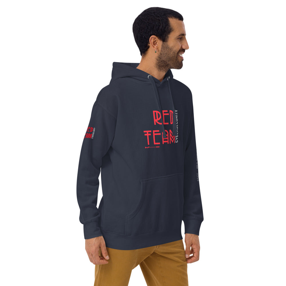 Cyber Security Red Team v5 - Unisex Hoodie by DarkByteGear