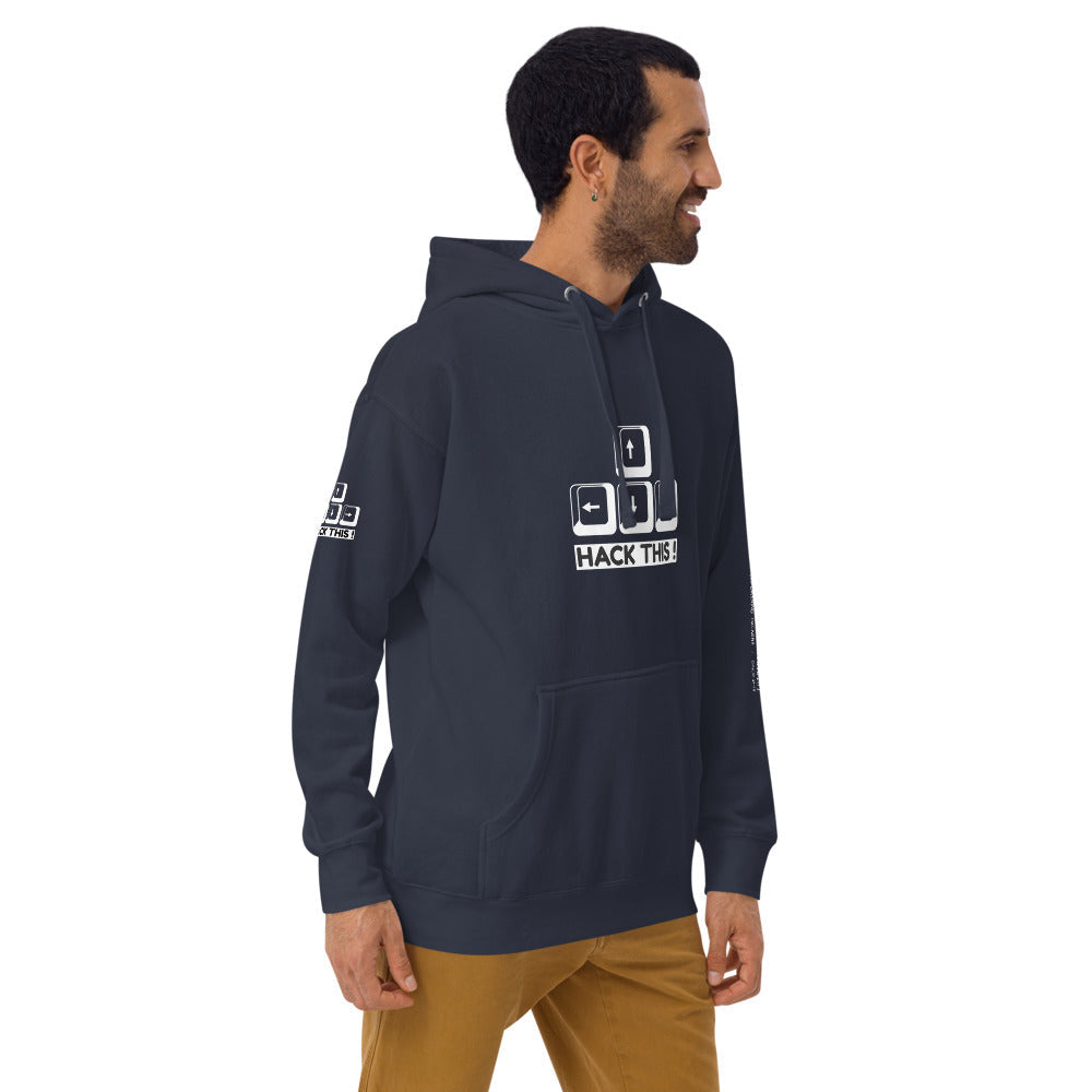 Hack this - Unisex Hoodie by DarkByteGear