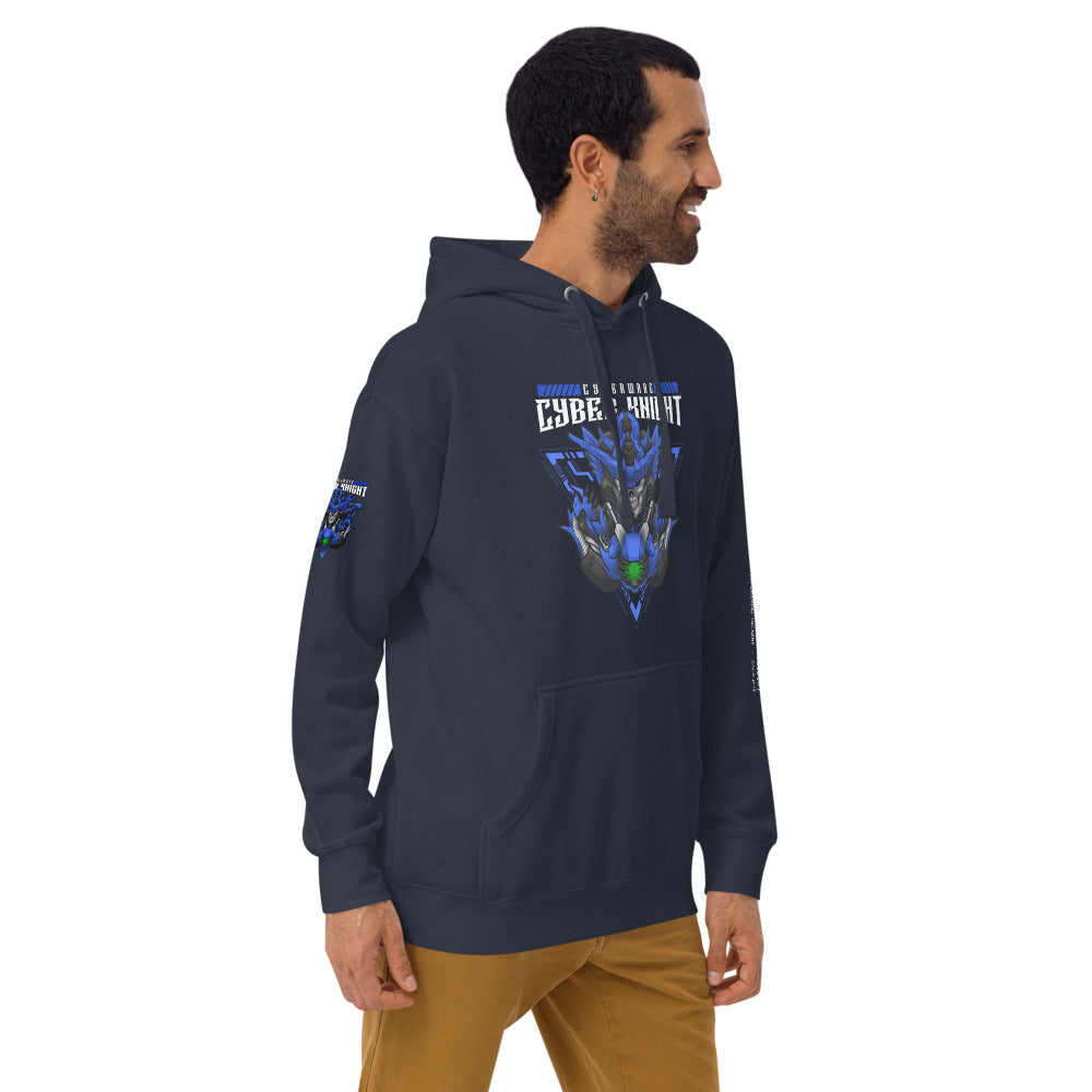 Cyberware Cyber knight - Unisex Hoodie by DarkByteGear