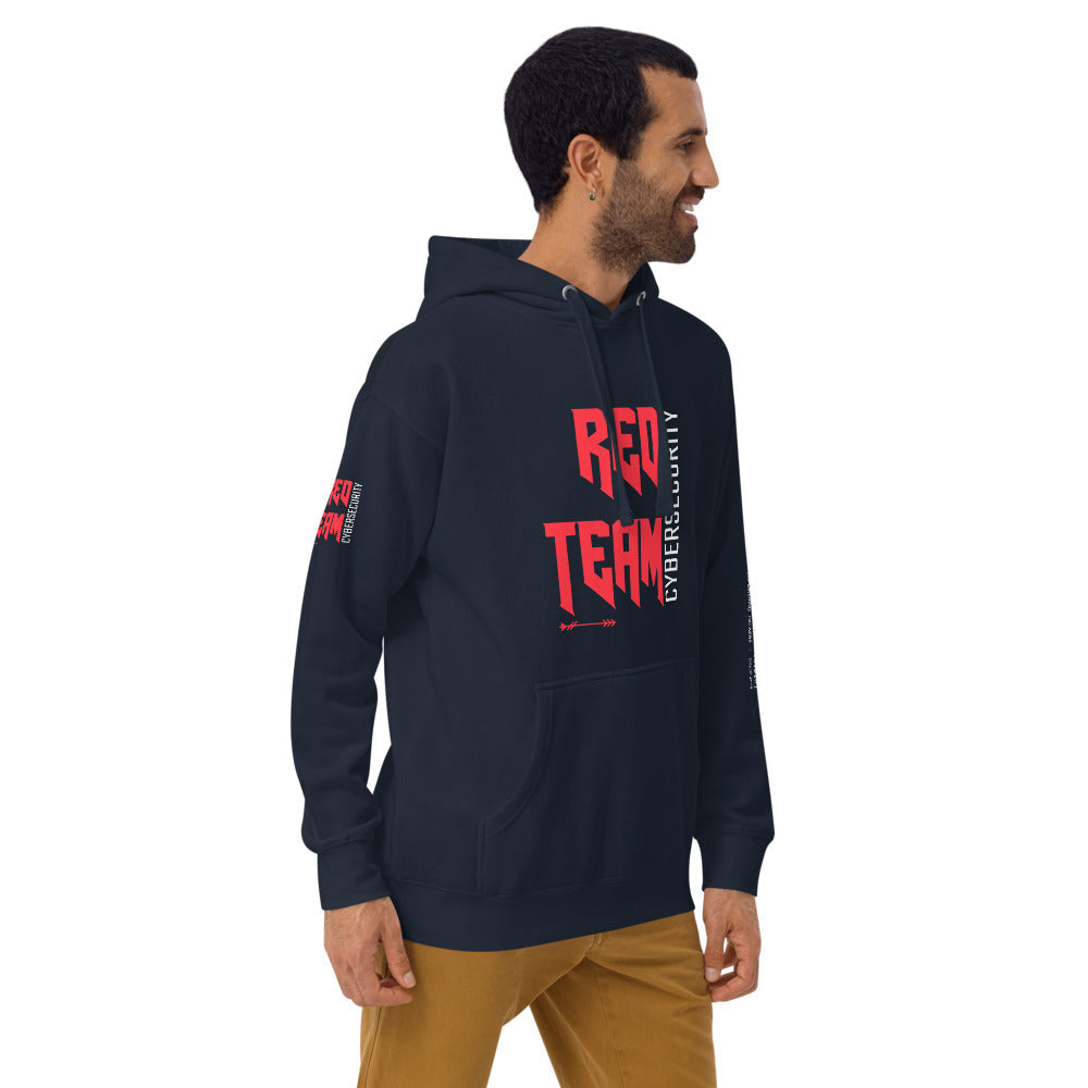 Cyber Security Red Team V9 - Unisex Hoodie by DarkByteGear