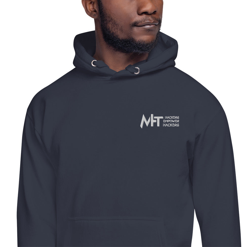 MHT - Unisex Hoodie (embroidery) by DarkByteGear