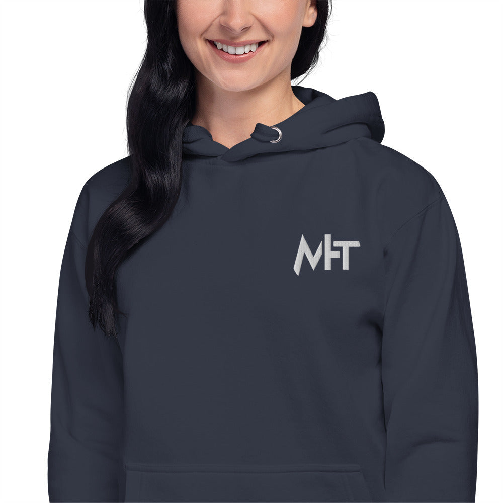 MyHackerTech - Unisex Hoodie (embroidery) by DarkByteGear