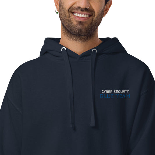 Cybersecurity Blue Team v4 - Unisex Hoodie by DarkByteGear
