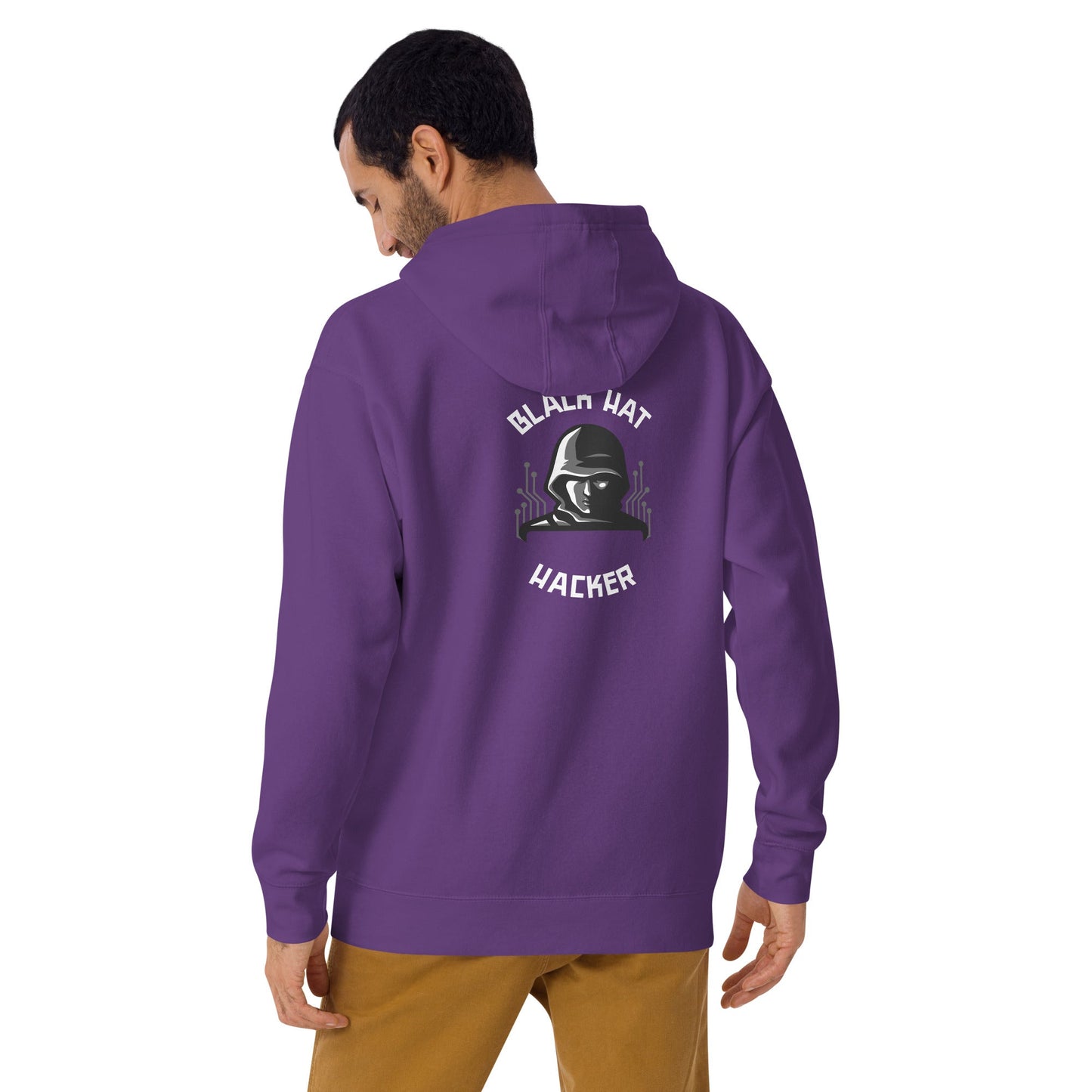 Black Hat Hacker - Unisex Hoodie (embroidered) by DarkByteGear