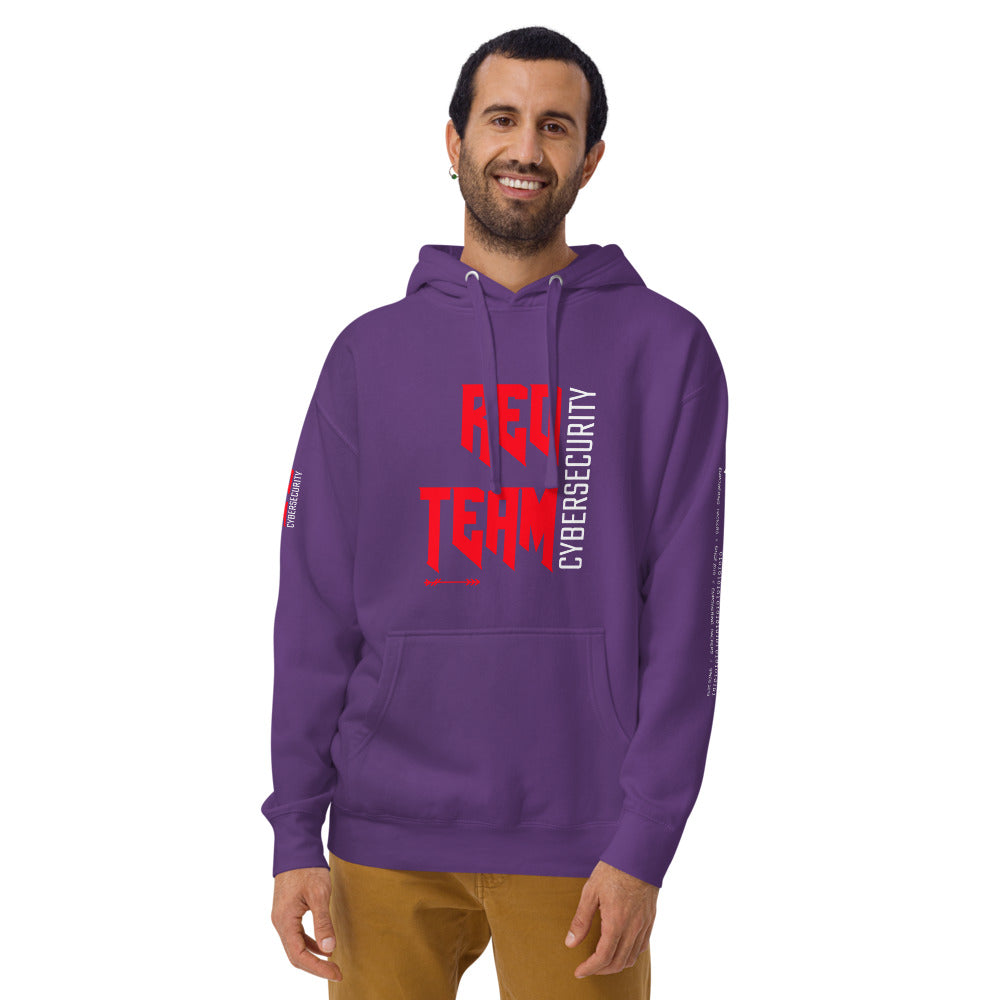 Cyber Security Red Team V9 - Unisex Hoodie by DarkByteGear