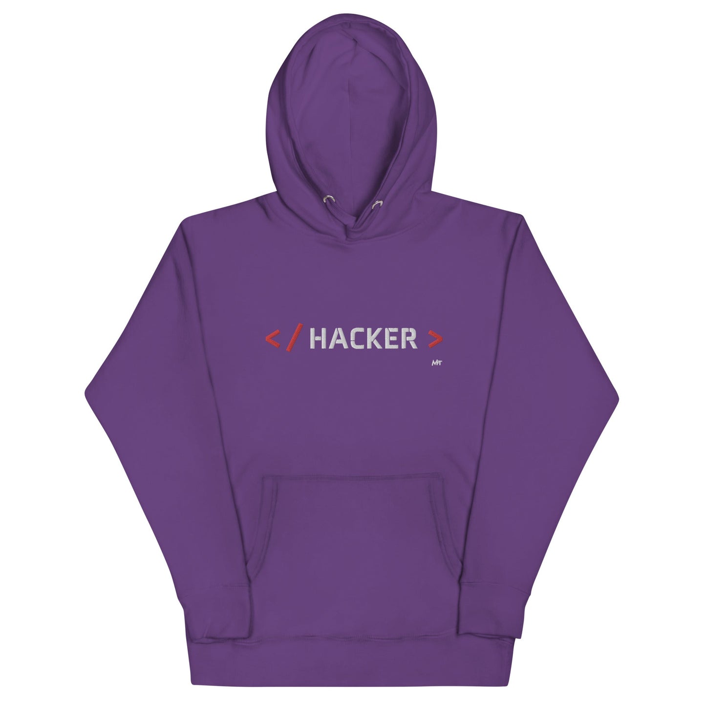 Hacker - Unisex Hoodie (embroidered) by DarkByteGear