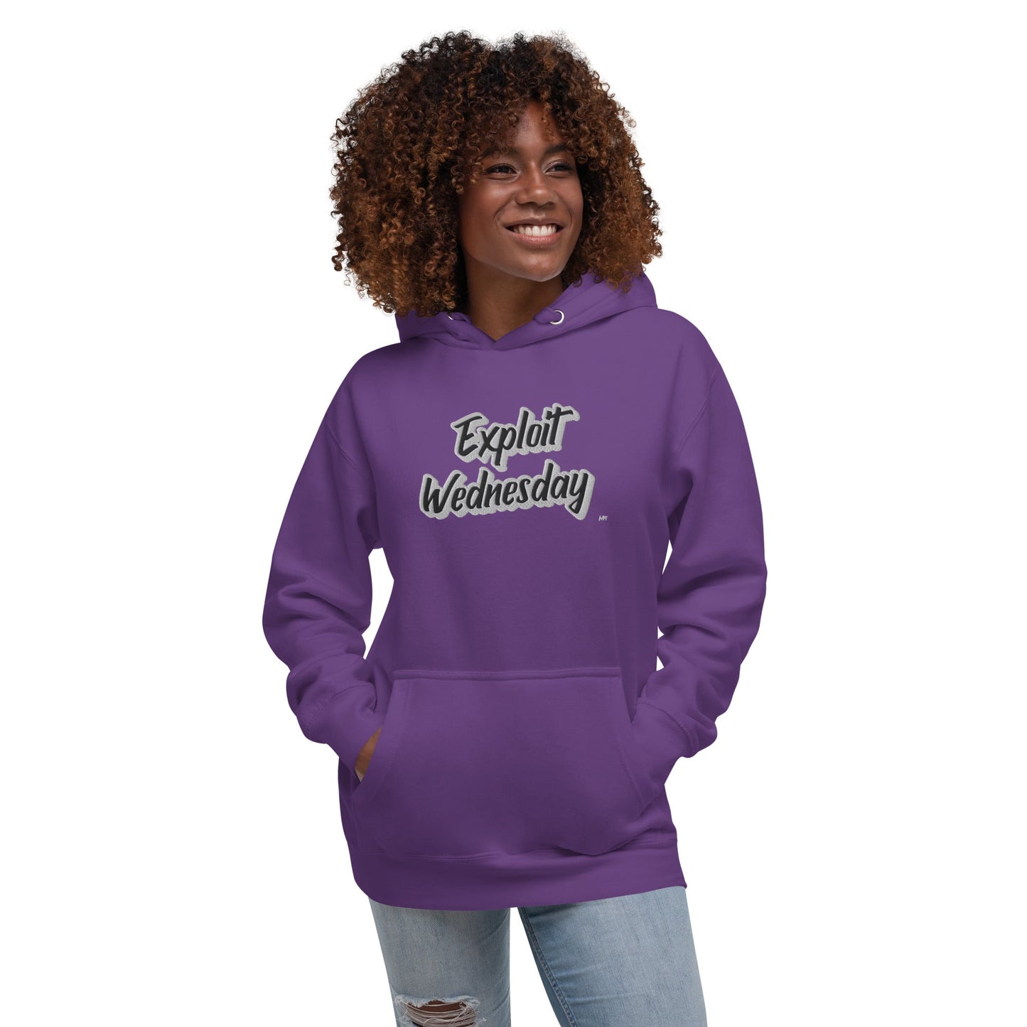 Exploit Wednesday - Unisex Hoodie (embroidered) by DarkByteGear