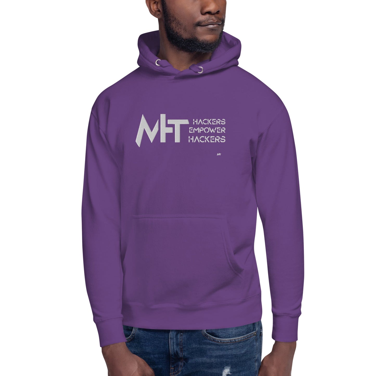 Hackers Empower Hackers - Unisex Hoodie (embroidered) by DarkByteGear