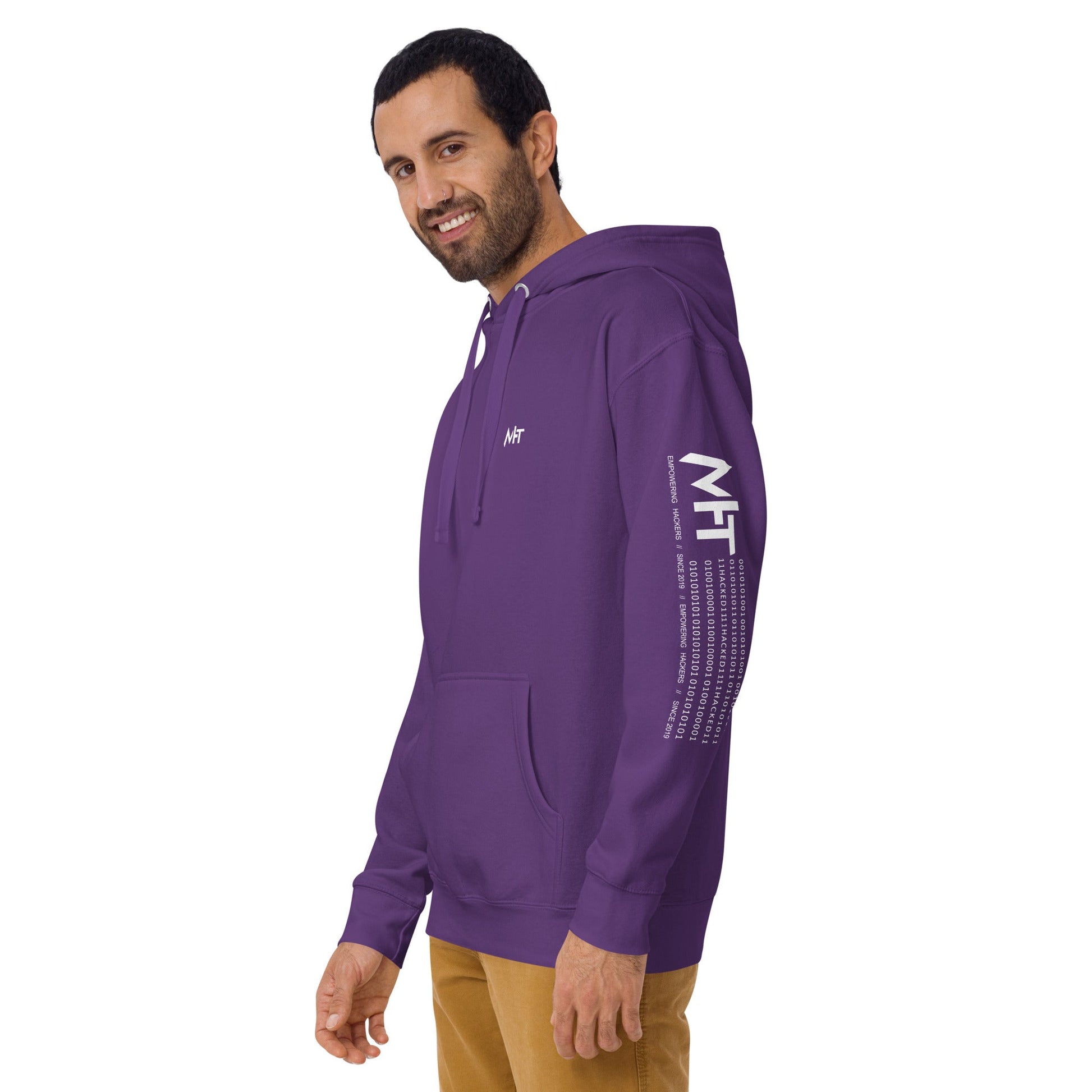 Parrot OS - The operating system for Hackers - Unisex Hoodie (back print) by DarkByteGear