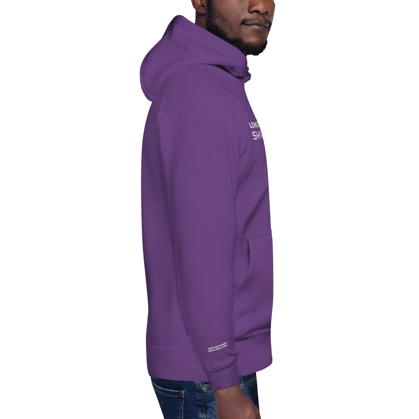 Long story short - Syn Ack Fin - Unisex Hoodie (Embroidery) by DarkByteGear