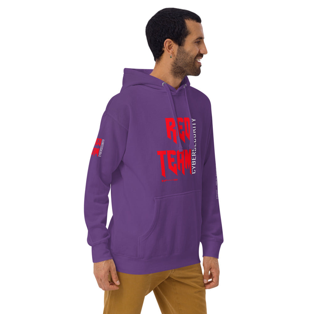 Cyber Security Red Team V9 - Unisex Hoodie by DarkByteGear