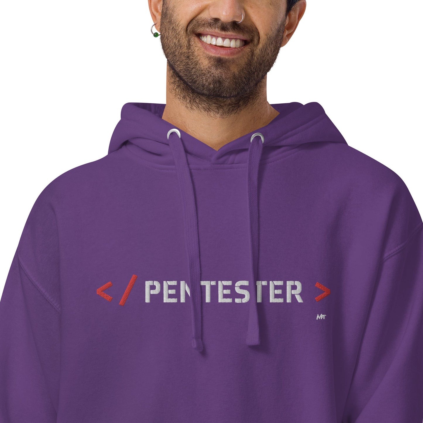 Pentester - Unisex Hoodie (embroidered) by DarkByteGear