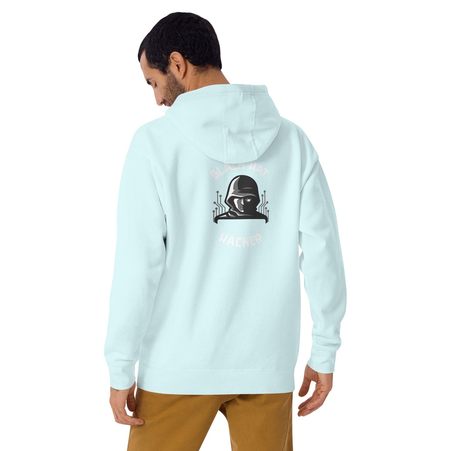 Black Hat Hacker - Unisex Hoodie (embroidered) by DarkByteGear