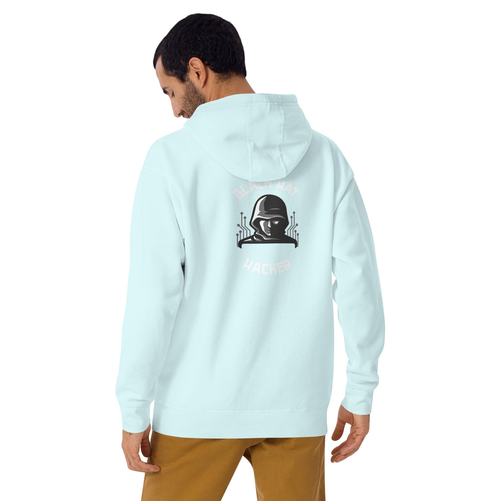 Black Hat Hacker - Unisex Hoodie (embroidered) by DarkByteGear