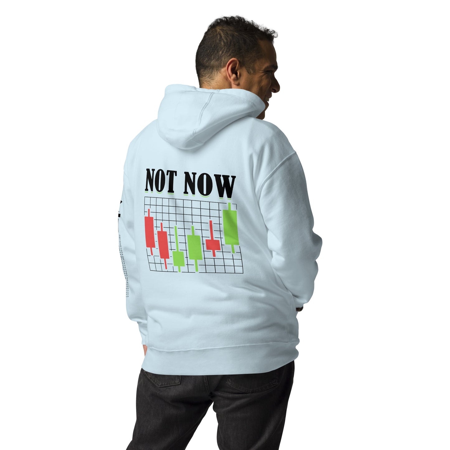Not Now in Dark Text - Unisex Hoodie by DarkByteGear