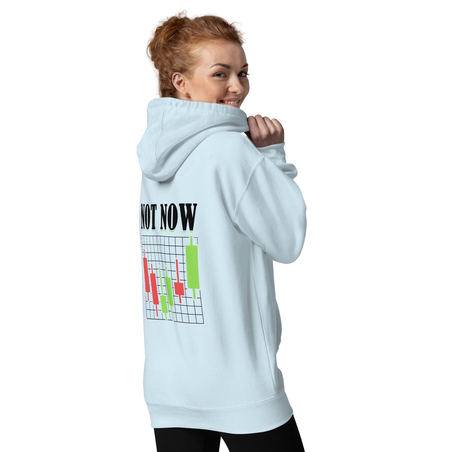 Not Now in Dark Text - Unisex Hoodie by DarkByteGear