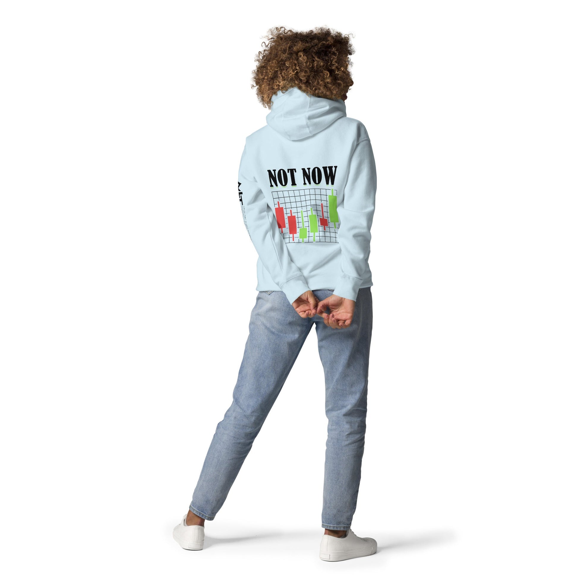 Not Now in Dark Text - Unisex Hoodie by DarkByteGear