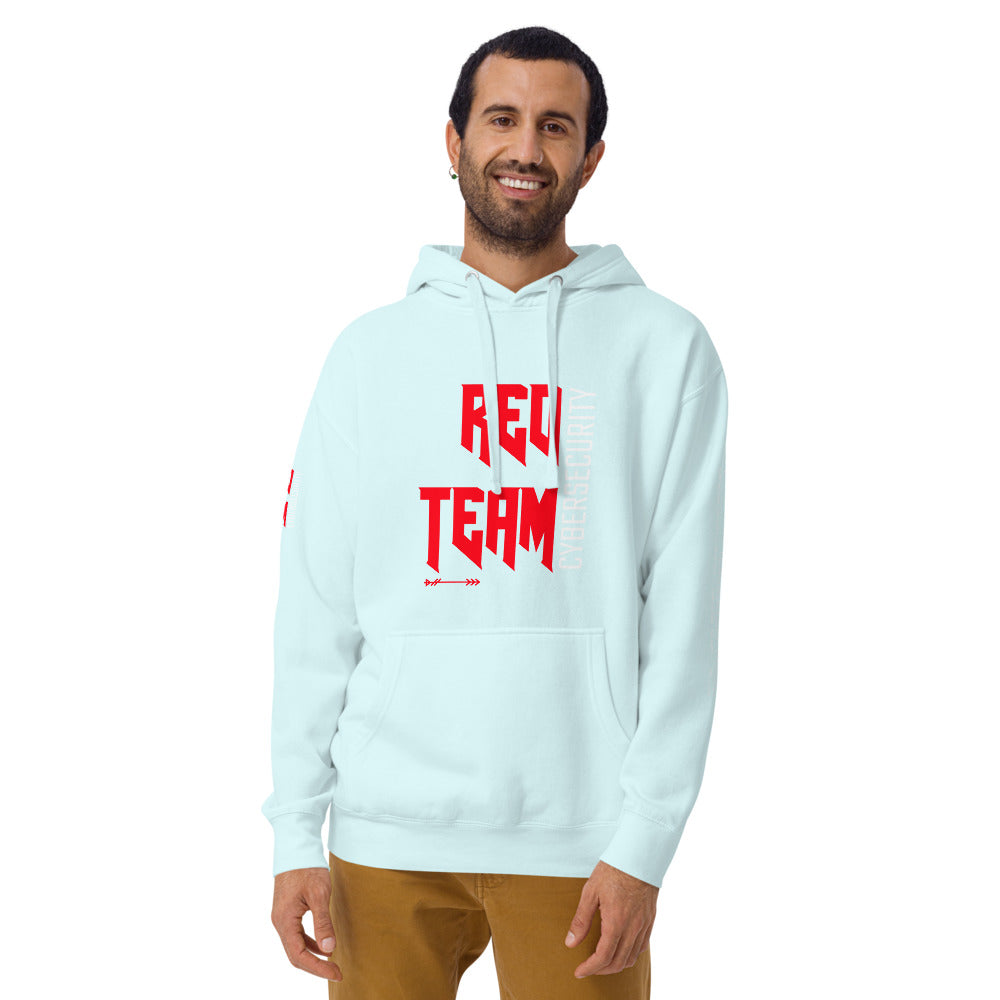 Cyber Security Red Team V9 - Unisex Hoodie by DarkByteGear