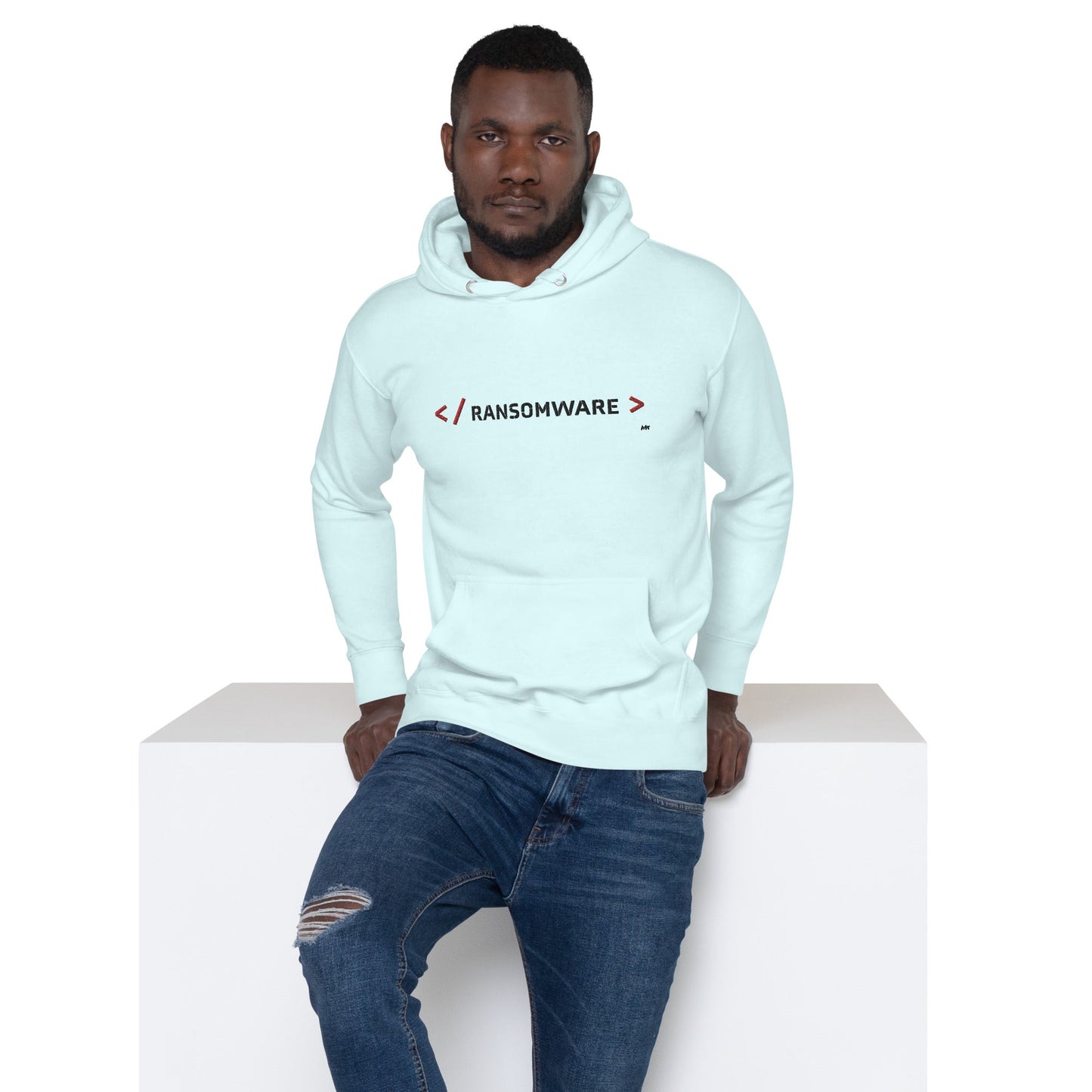 Ransomware - Unisex Hoodie Embroidery by DarkByteGear