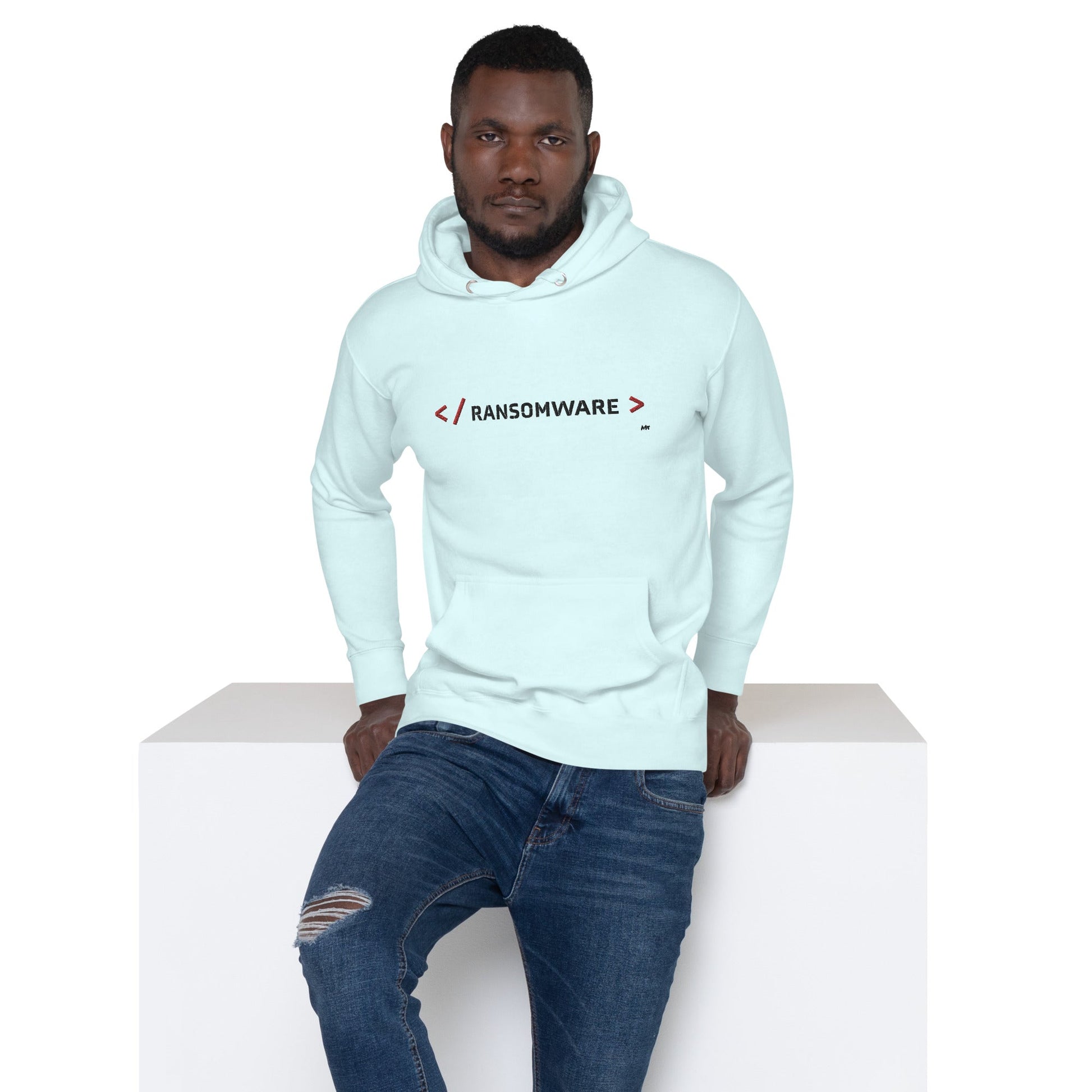 Ransomware - Unisex Hoodie Embroidery by DarkByteGear