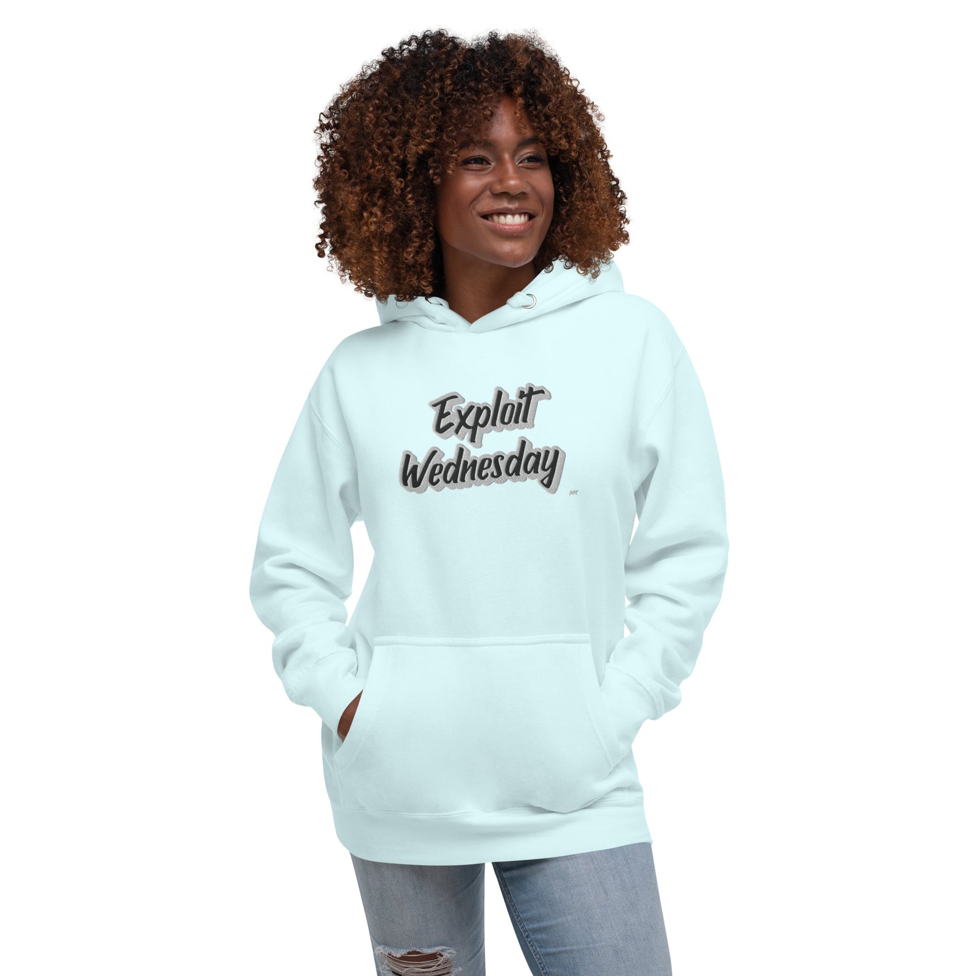 Exploit Wednesday - Unisex Hoodie (embroidered) by DarkByteGear