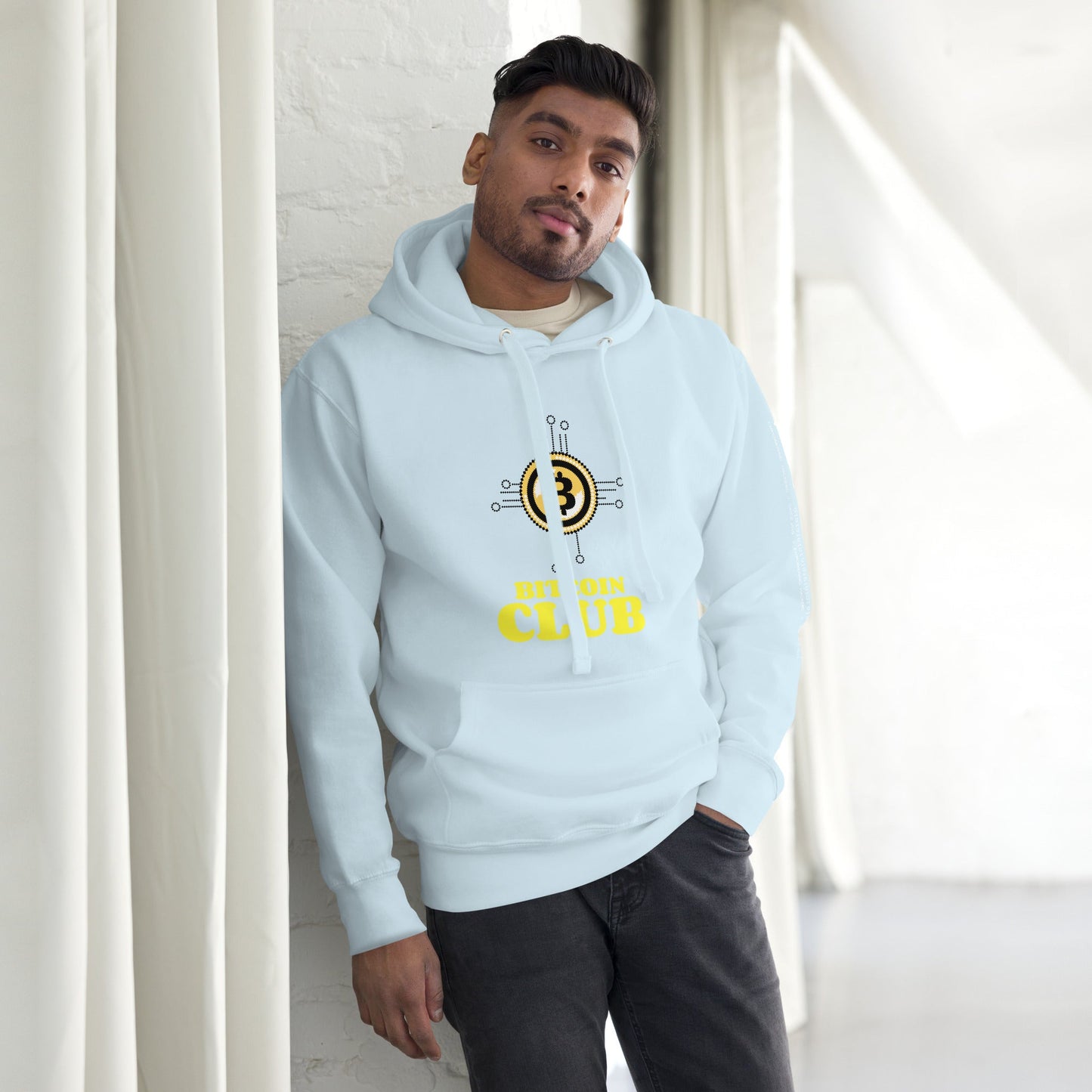 Bitcoin Club V6 - Unisex Hoodie by DarkByteGear