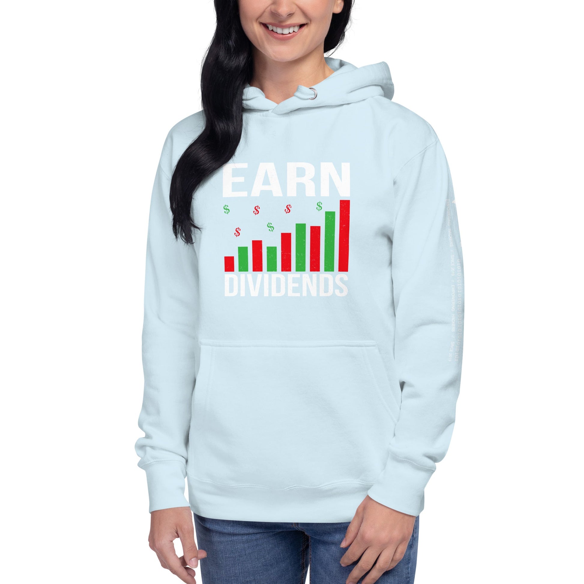 Earn Dividends - Unisex Hoodie by DarkByteGear