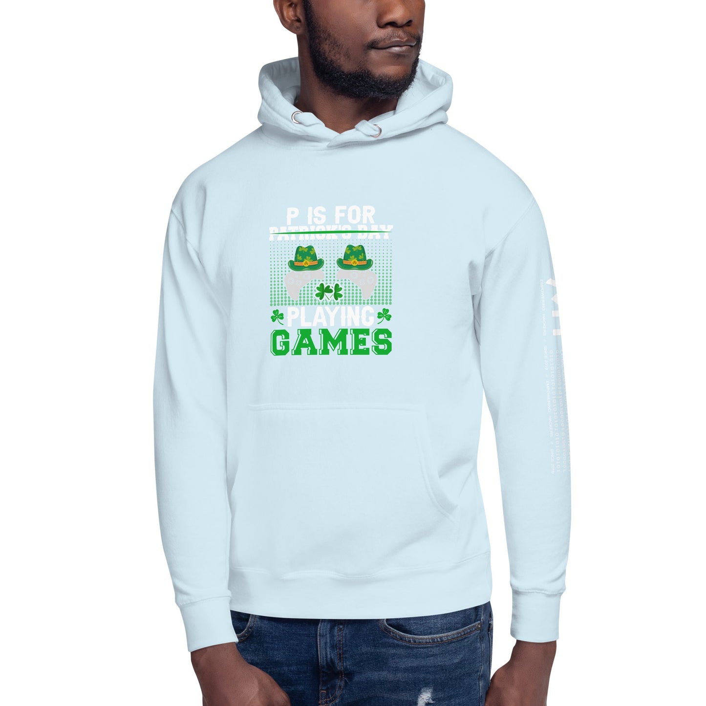 P is for "Playing Games" - Unisex Hoodie by DarkByteGear