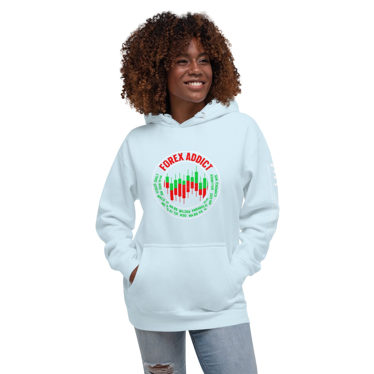 Forex Addict ( RK ) - Unisex Hoodie by DarkByteGear