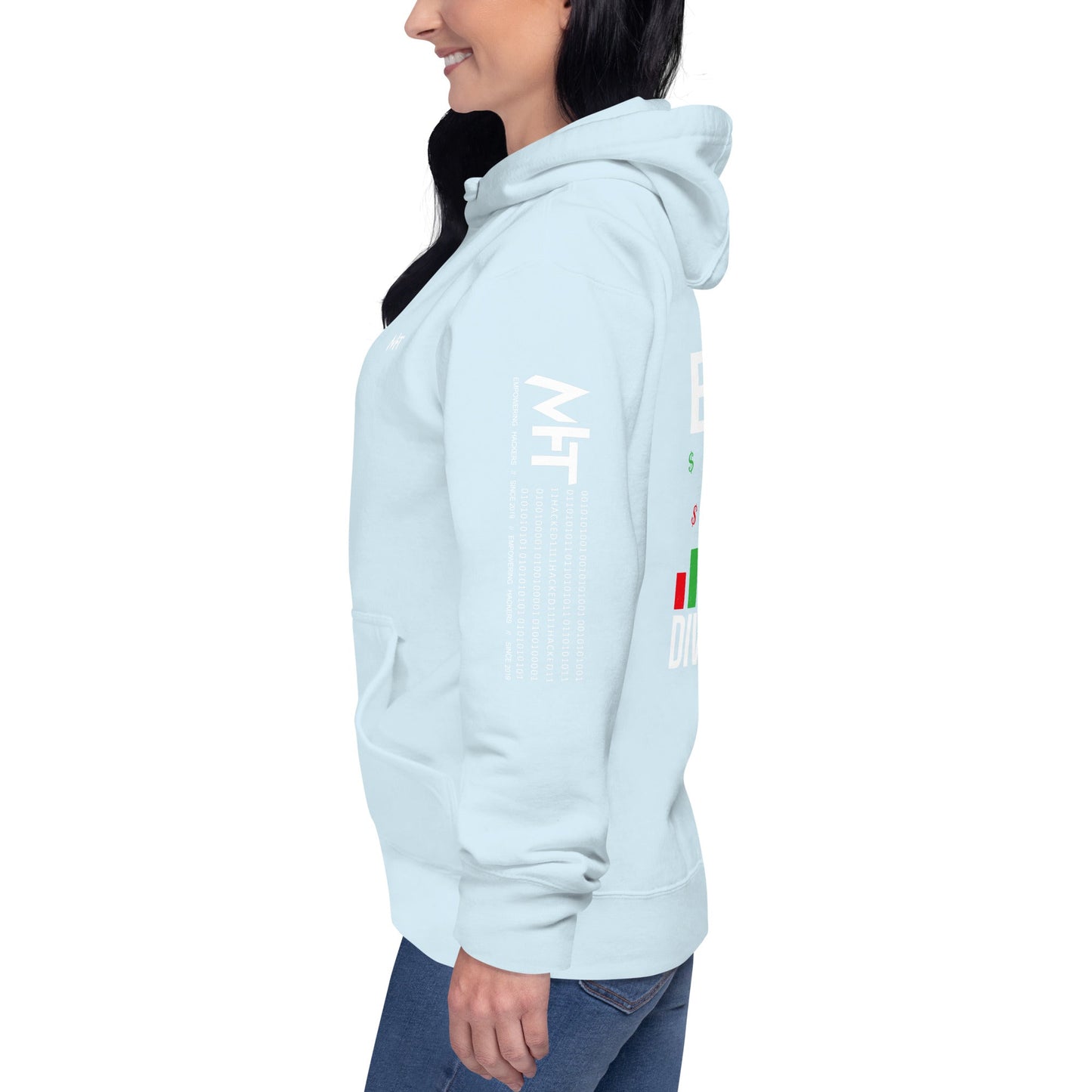 Earn Dividends - Unisex Hoodie ( Back Print ) by DarkByteGear