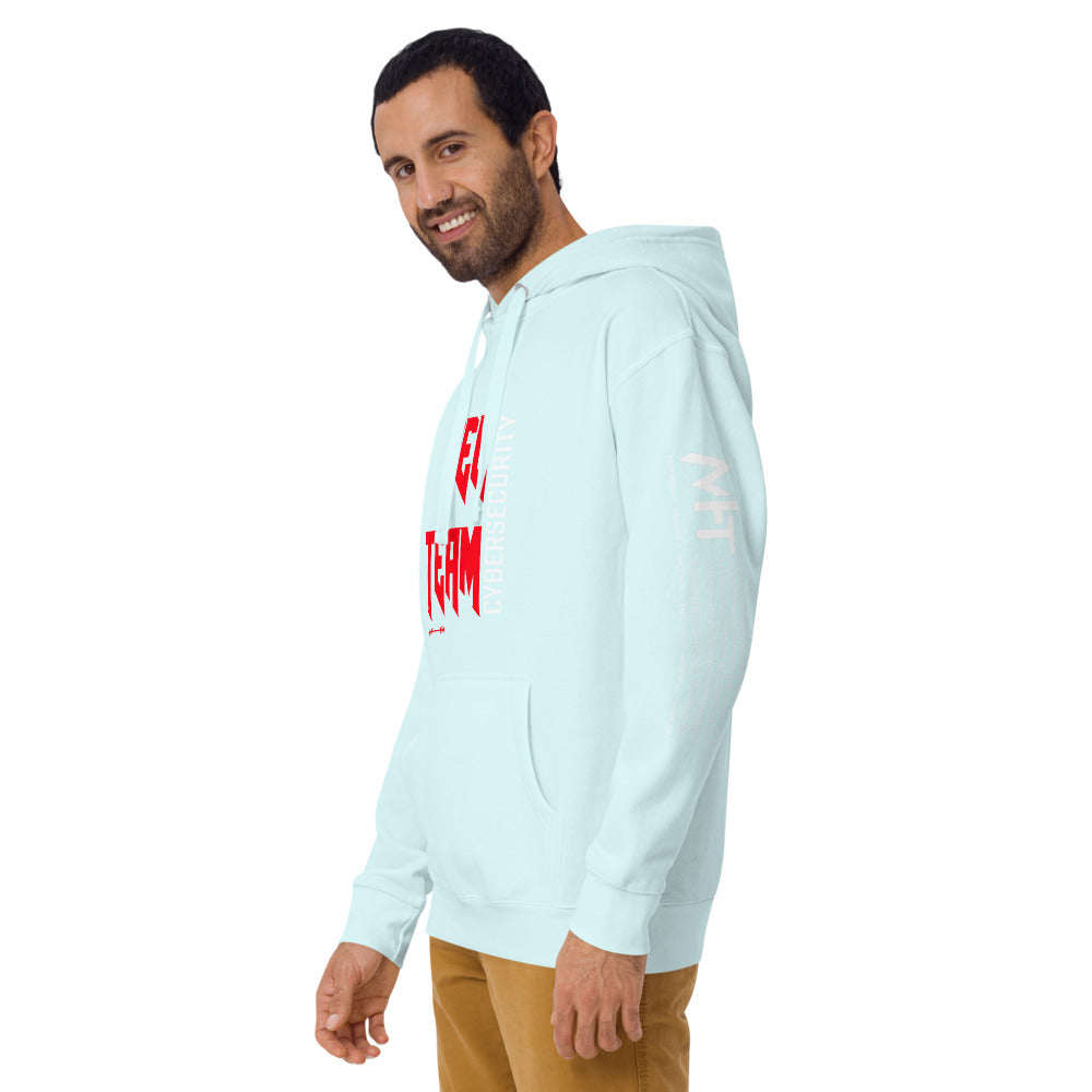 Cyber Security Red Team V9 - Unisex Hoodie by DarkByteGear