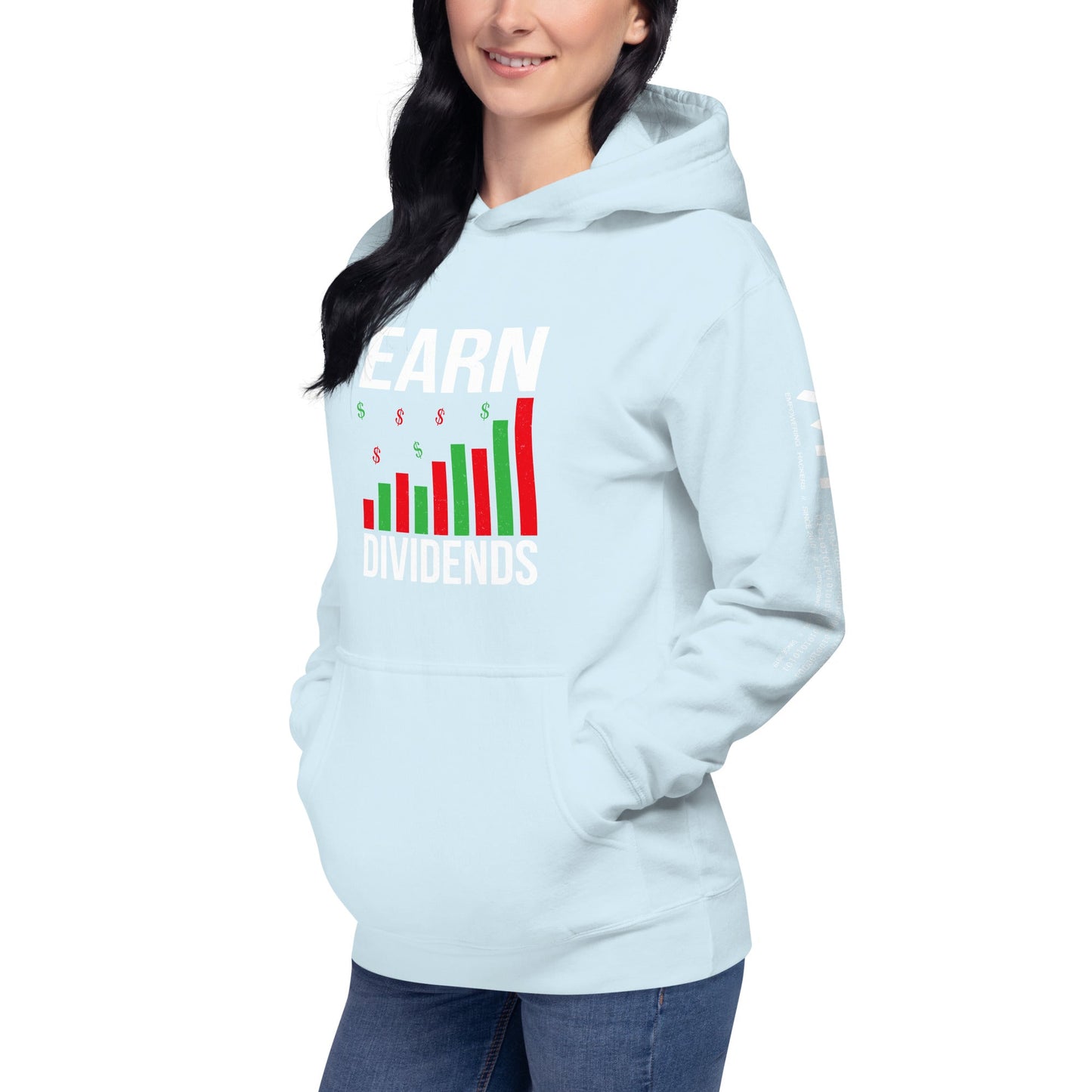 Earn Dividends - Unisex Hoodie by DarkByteGear