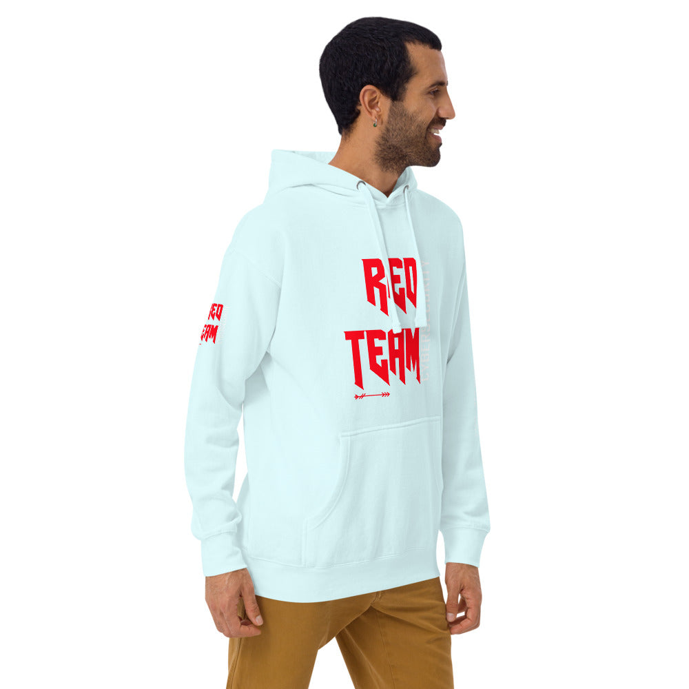 Cyber Security Red Team V9 - Unisex Hoodie by DarkByteGear