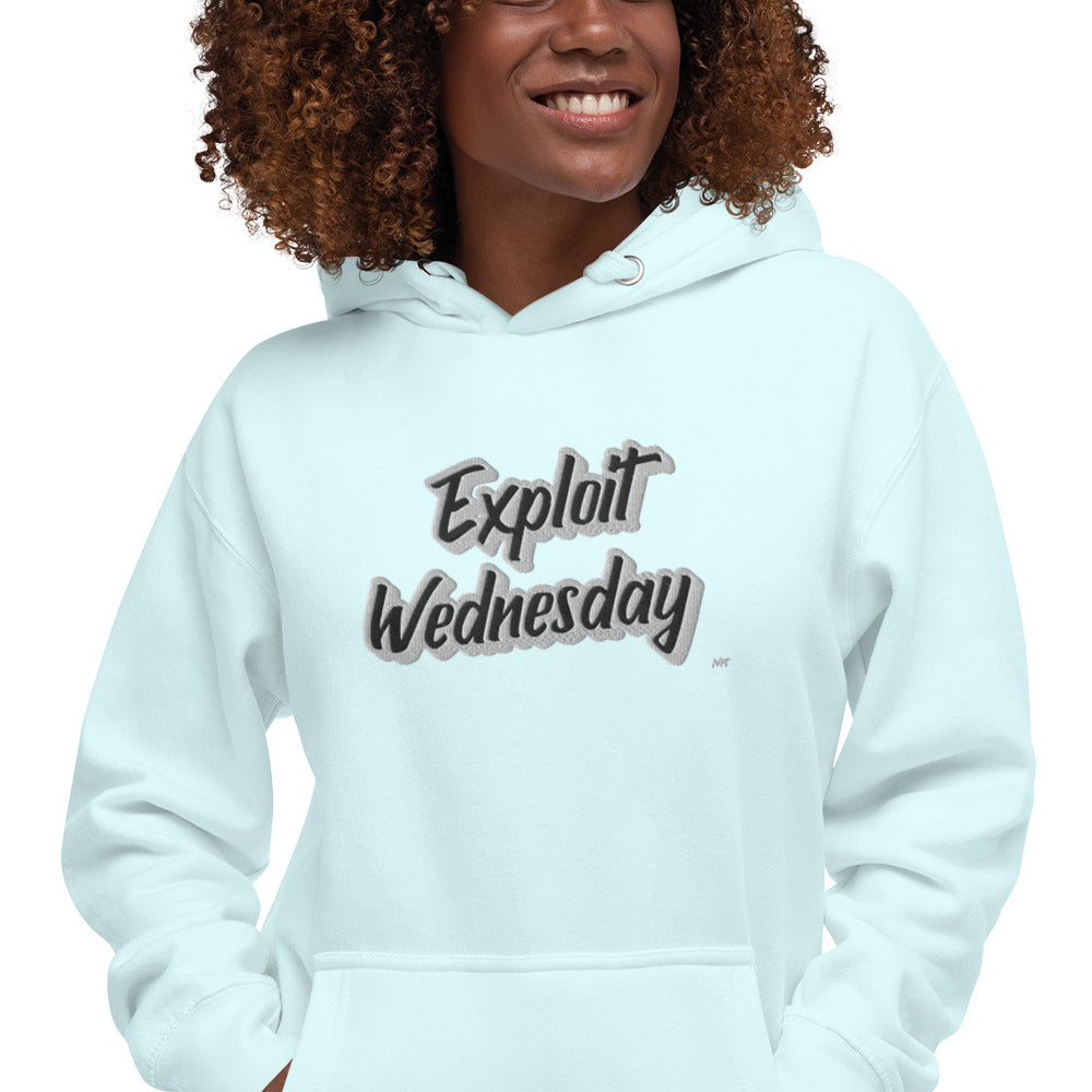 Exploit Wednesday - Unisex Hoodie (embroidered) by DarkByteGear