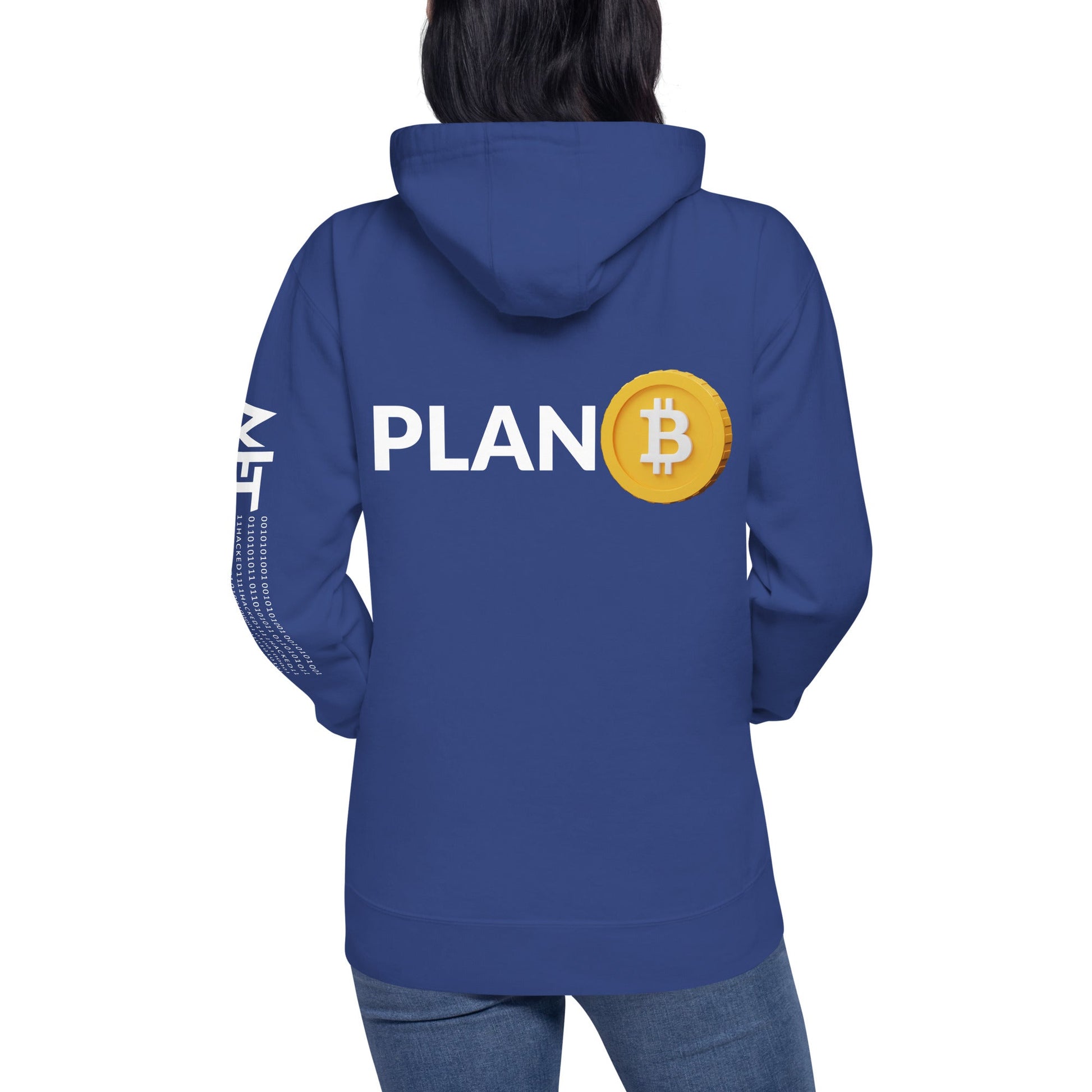 Plan B V6 - Unisex Hoodie ( Back Print ) by DarkByteGear