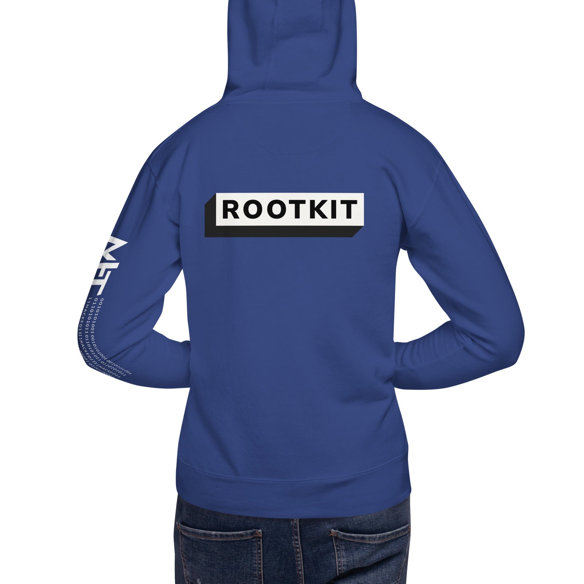 Rootkit - Unisex Hoodie (back priint) by DarkByteGear