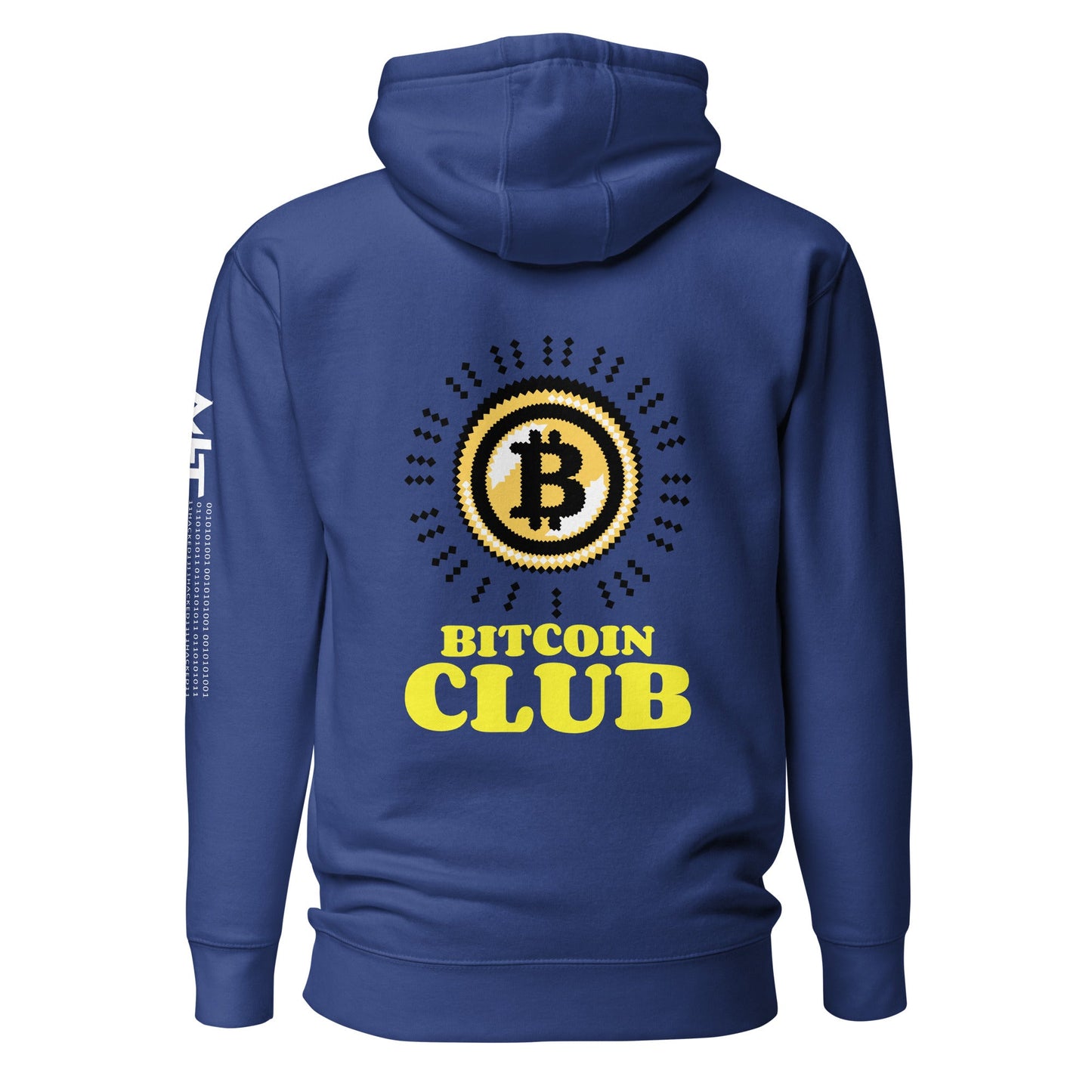 Bit Coin Club 8 bit style - Unisex Hoodie by DarkByteGear