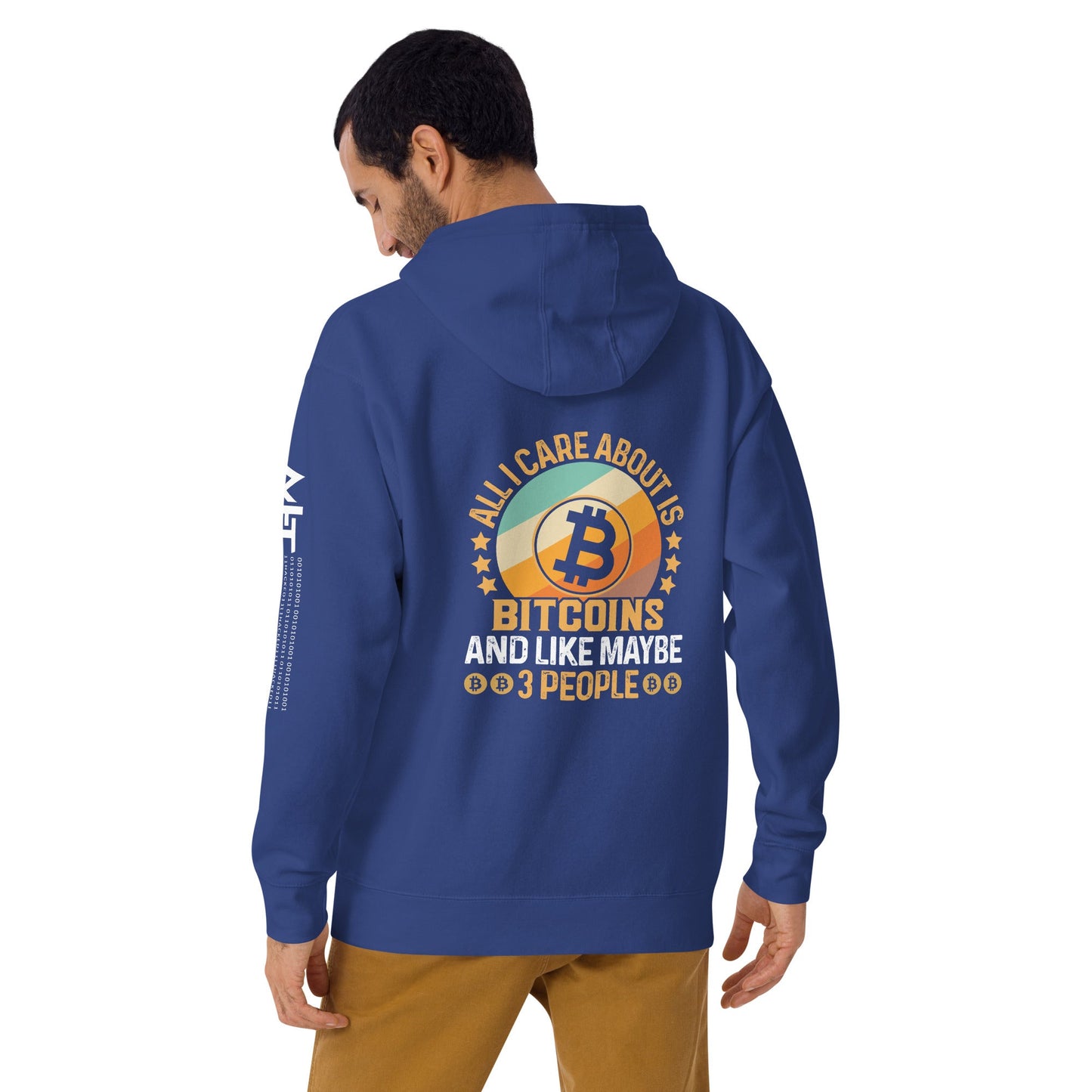 All I care about is Unisex Hoodie ( Back Print ) by DarkByteGear