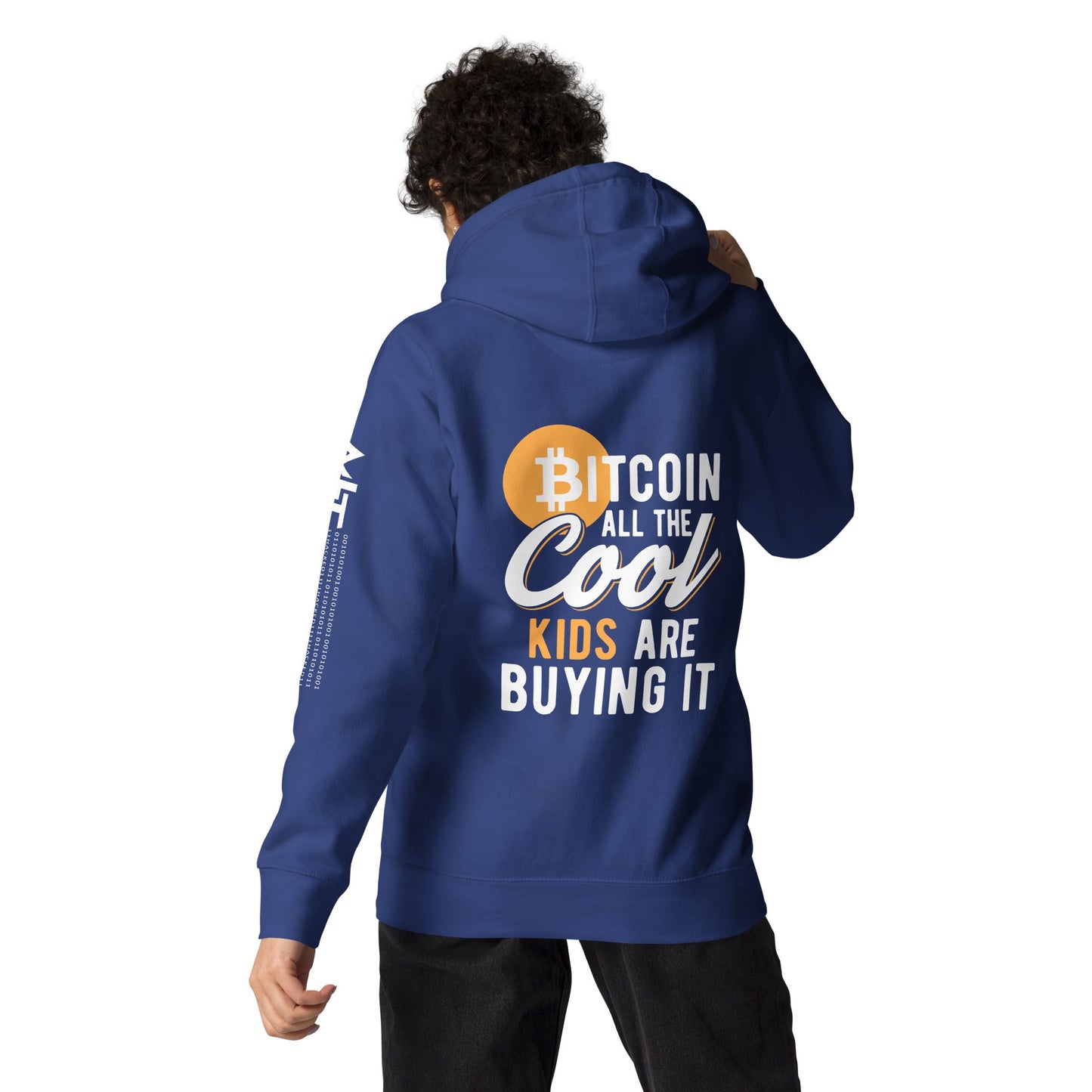 Bitcoin all the cool kids are buying it Unisex Hoodie by DarkByteGear