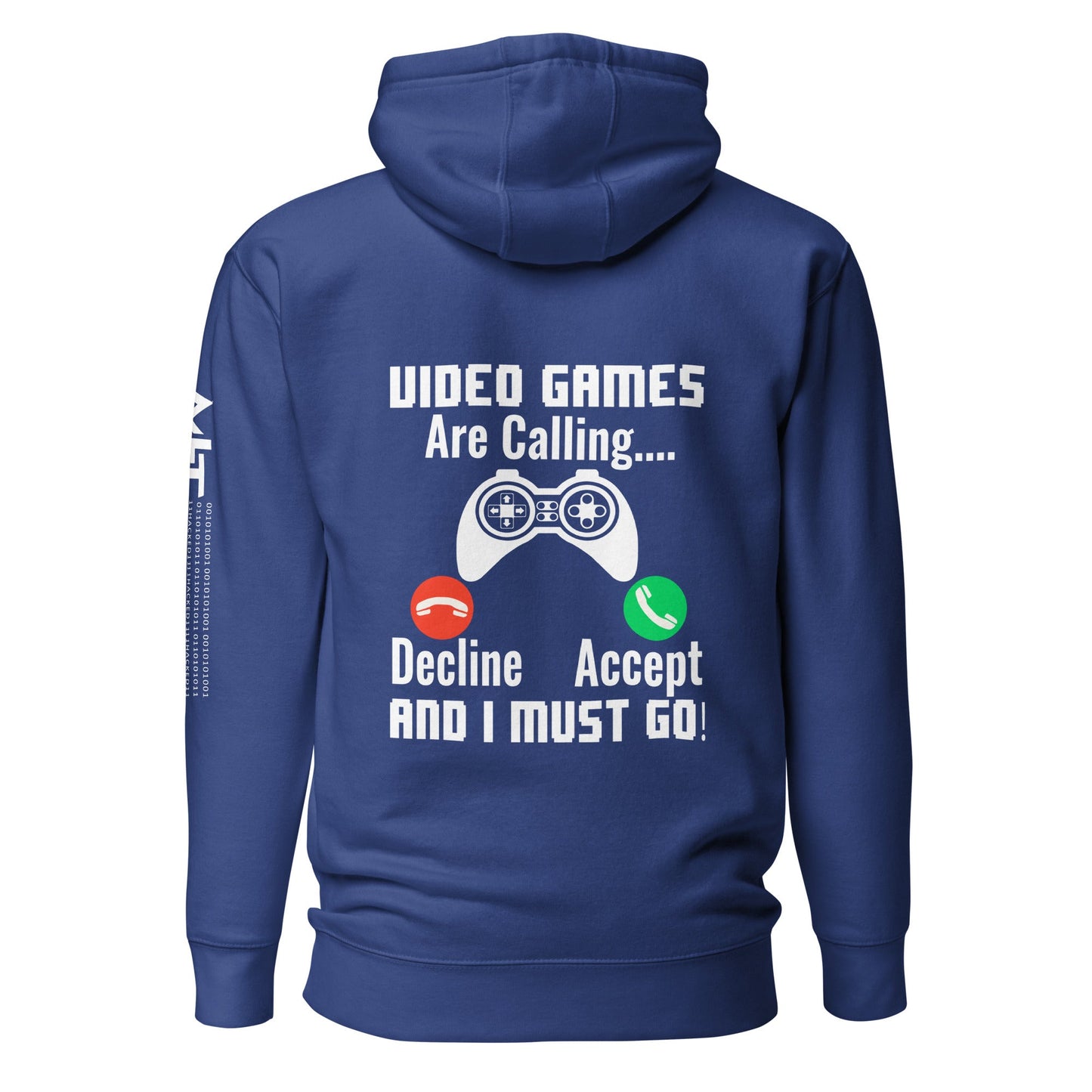 Video Games are Calling and I must Go Rima 18 - Unisex Hoodie by DarkByteGear