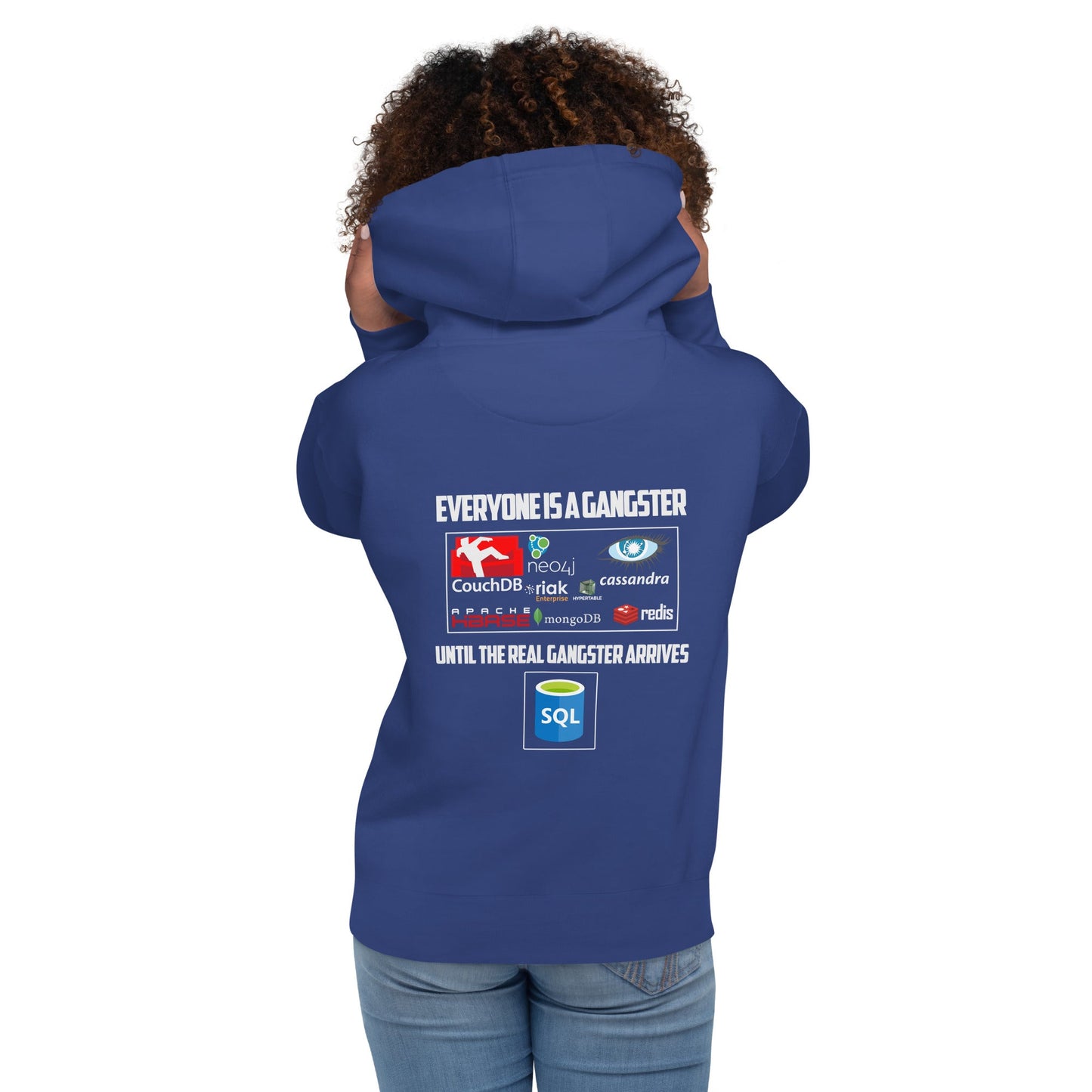 Everyone is a Gangster, until the real Gangster arrives - Unisex Hoodie by DarkByteGear