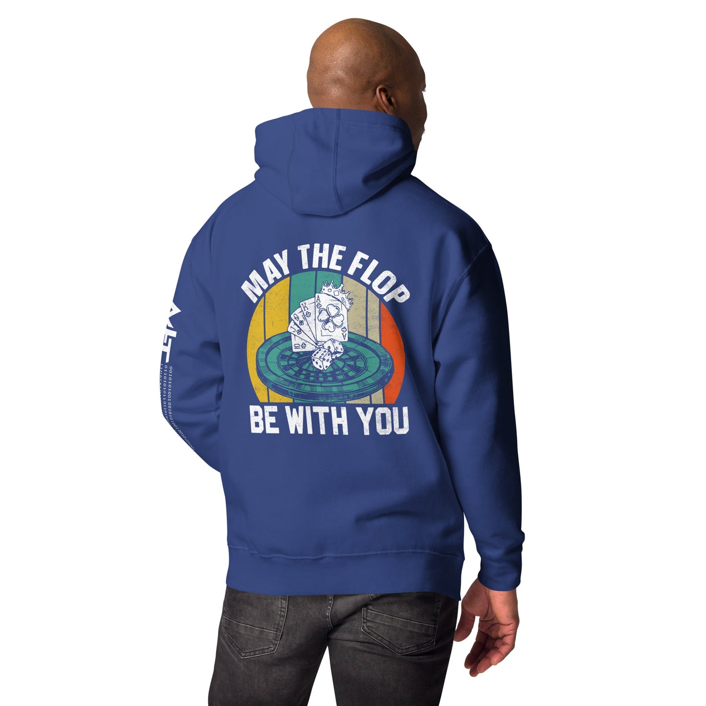 May the Flop be with you - Unisex Hoodie ( Back Print ) by DarkByteGear