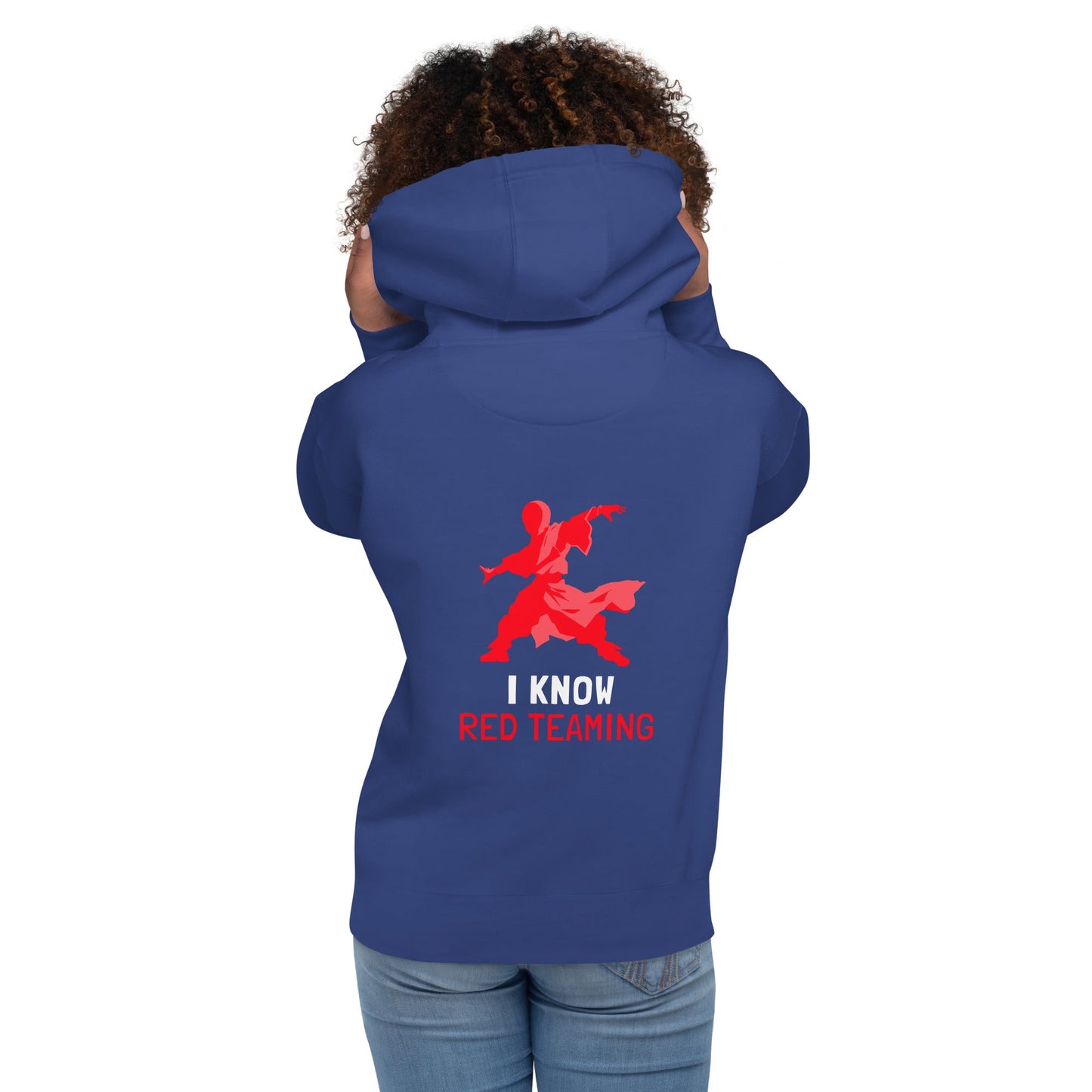 I Know Red Teaming - Unisex Hoodie( Back Print ) by DarkByteGear