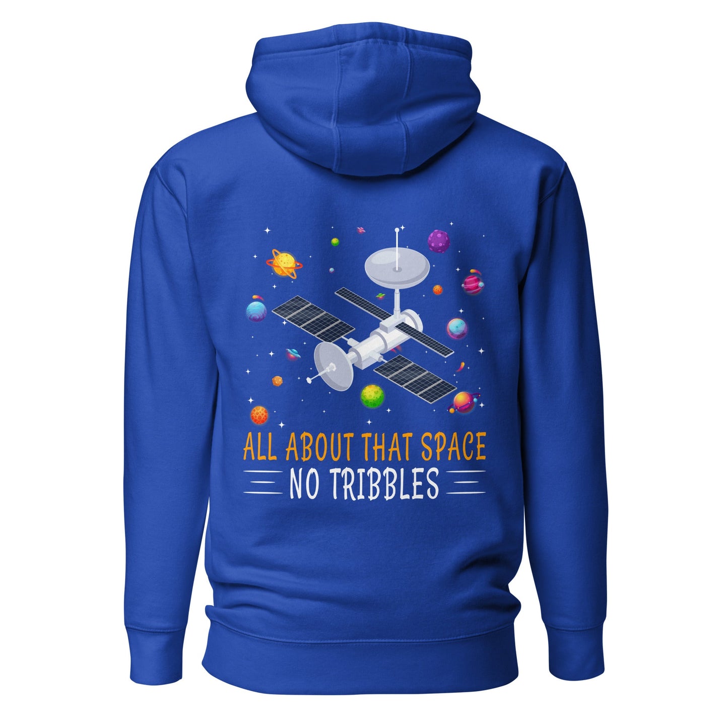 All about that Space - Unisex Hoodie ( Back Print ) by DarkByteGear