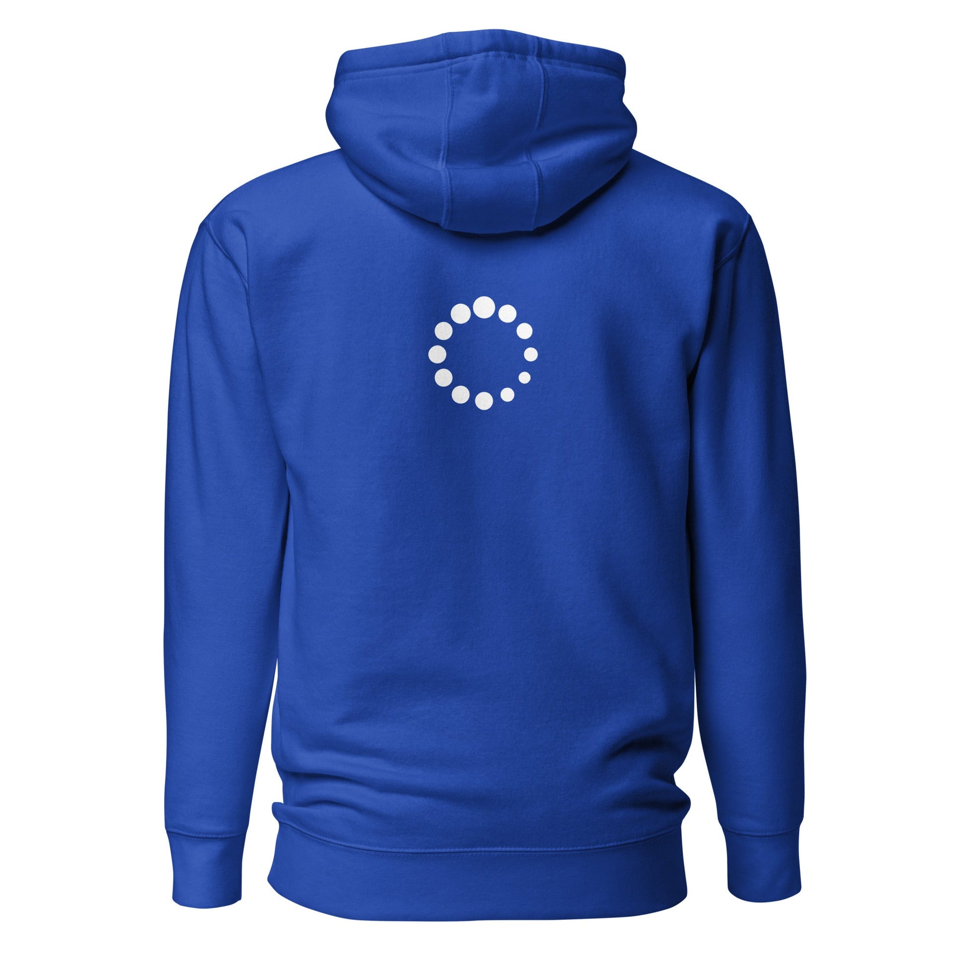 Loading - Unisex Hoodie (back print) by DarkByteGear